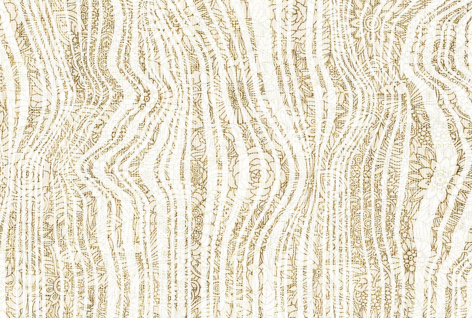Architects Paper Fototapete Atelier 47 Textile Ornament 1, glatt, floral, (4 St), Vlies, Wand, Schräge, Decke