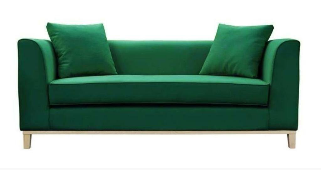 JVmoebel Sofa Modernes Bürosofa Luxus Couch Blau stilvolles Design Neu, Made in Europe Grün