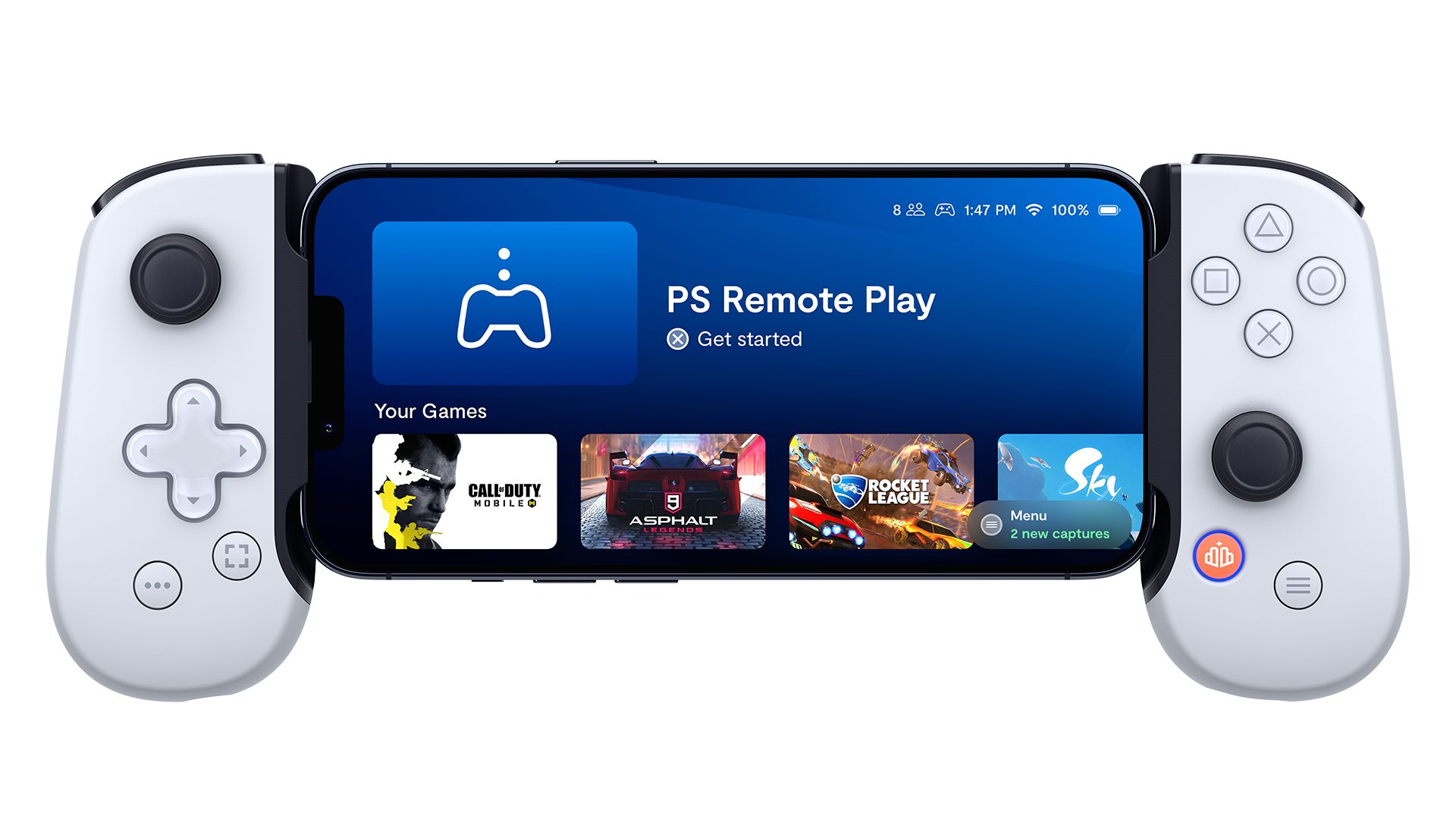 für Apple iPhone (Lightning) - Playstation-Edition - 1. Generation Smartphone-Controller
