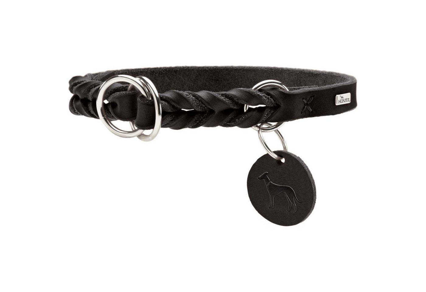 Thumbnail - Hunter Hunde-Halsband Dressurhalsung Solid Education