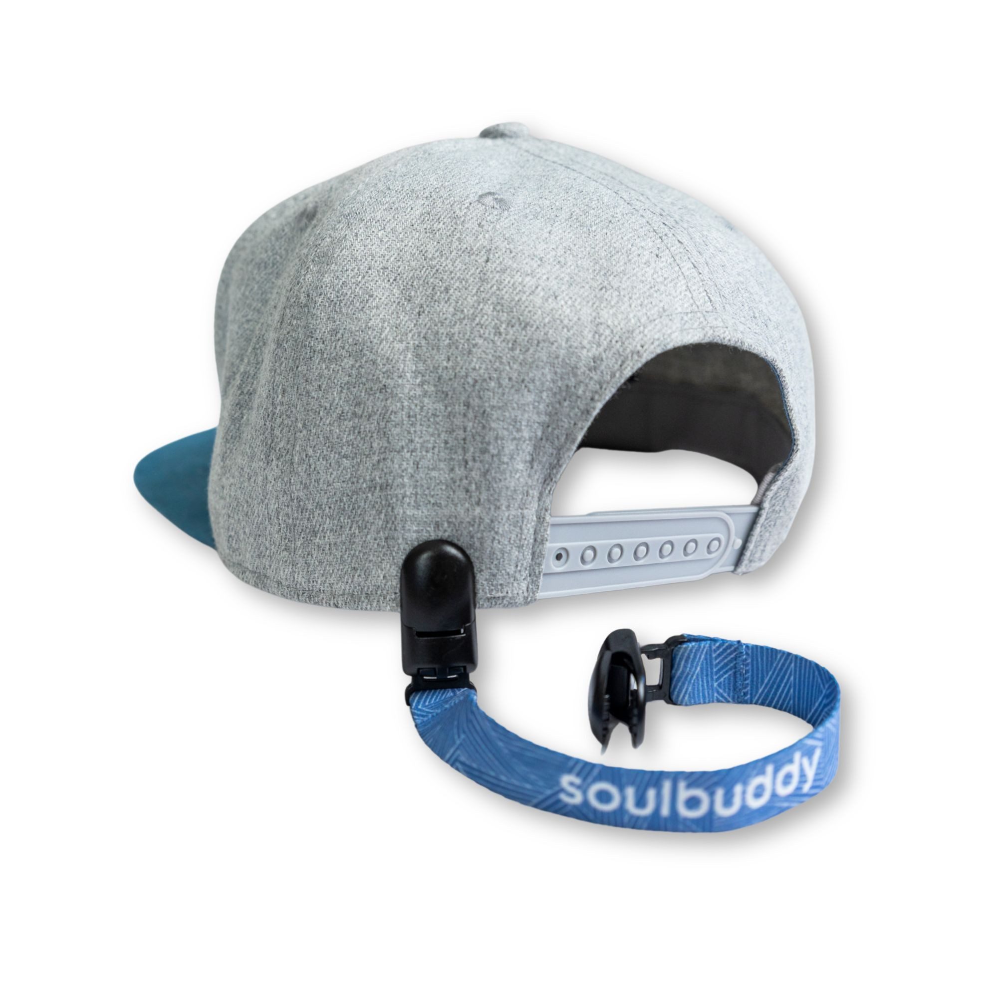 Soulbuddy Snapback Cap Clip, Befestigung an Shirt, Neo oder Tasche (Einfach zu befestigen)