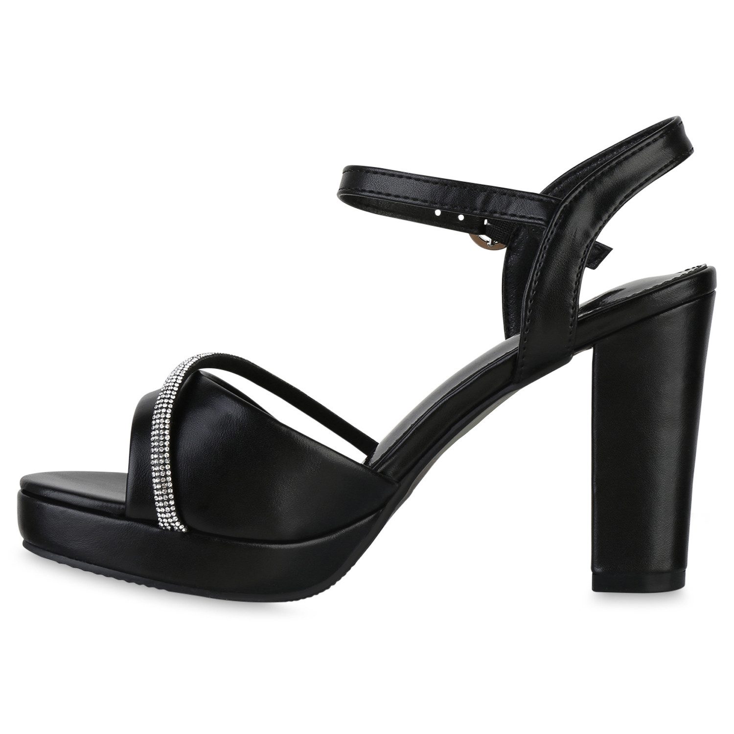 VAN HILL 841712 Riemchensandalette Damen Riemchensandaletten Sandaletten St günstig online kaufen