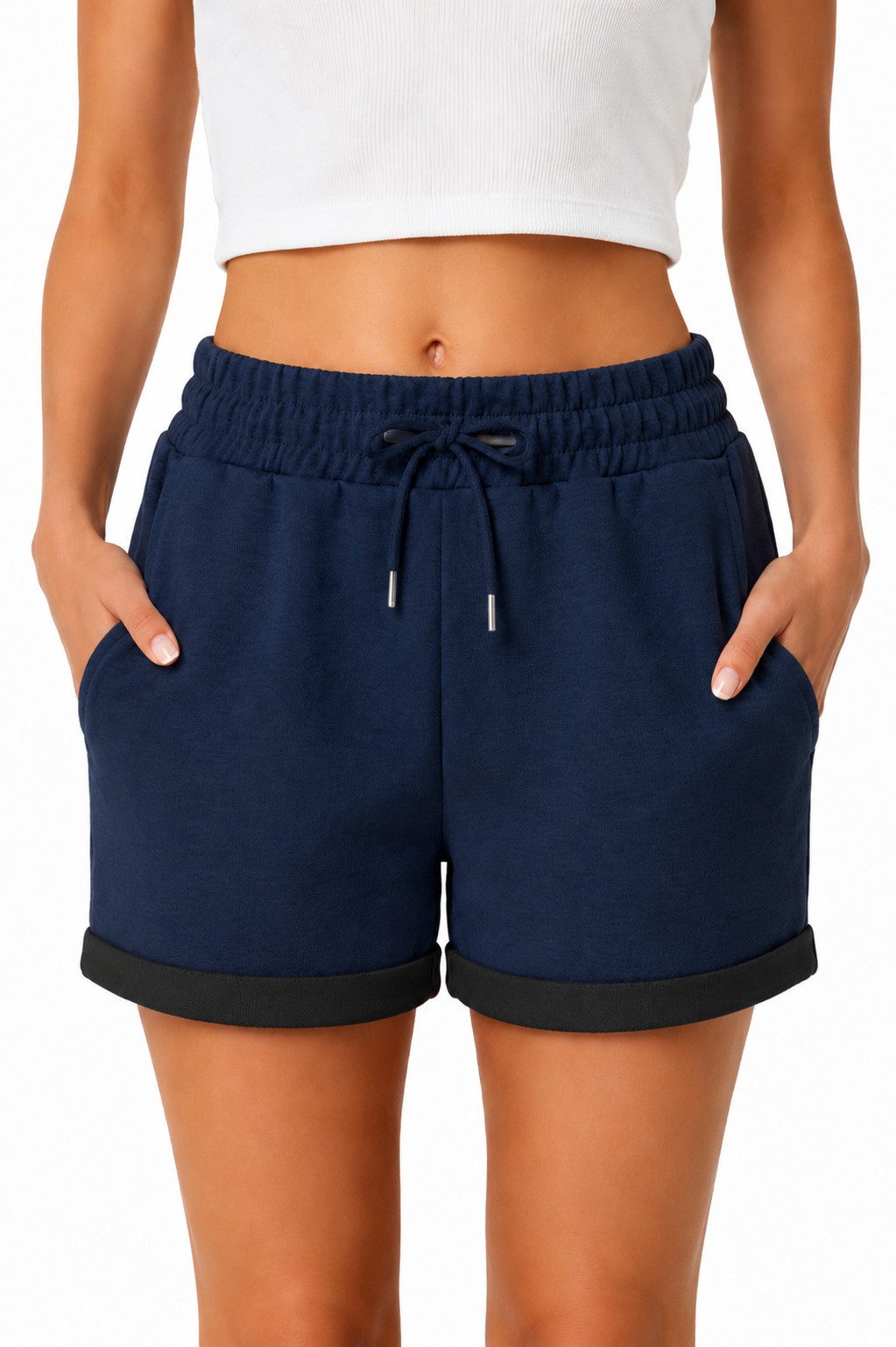 Sweatshorts Kurze Hose Damen Shorts