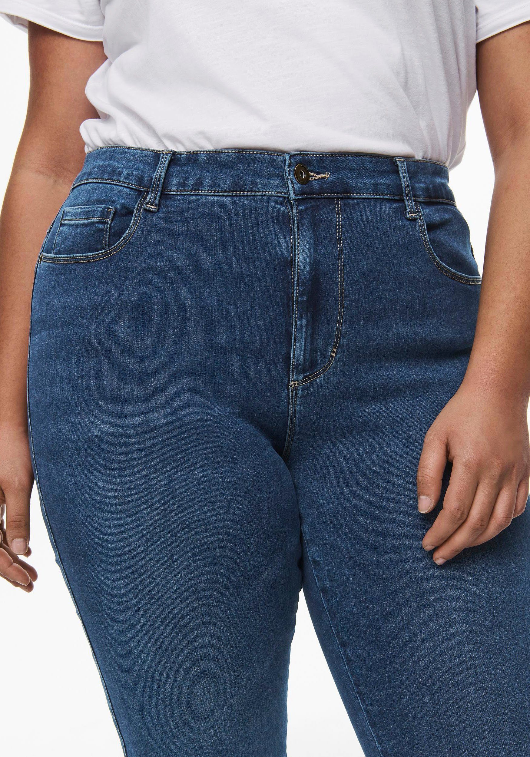 ONLY CARMAKOMA High-waist-Jeans CARAUGUSTA HW SK DNM
