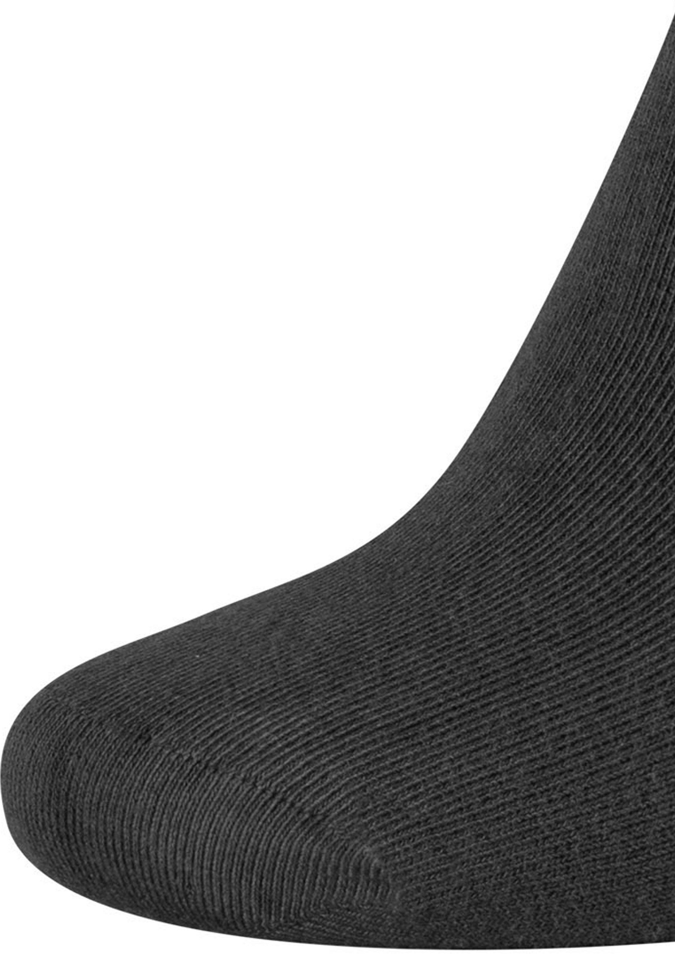 Camano Socken (Packung, 9-Paar) Langlebig: schwarz und Fersen- verstärkter Zehenbereich