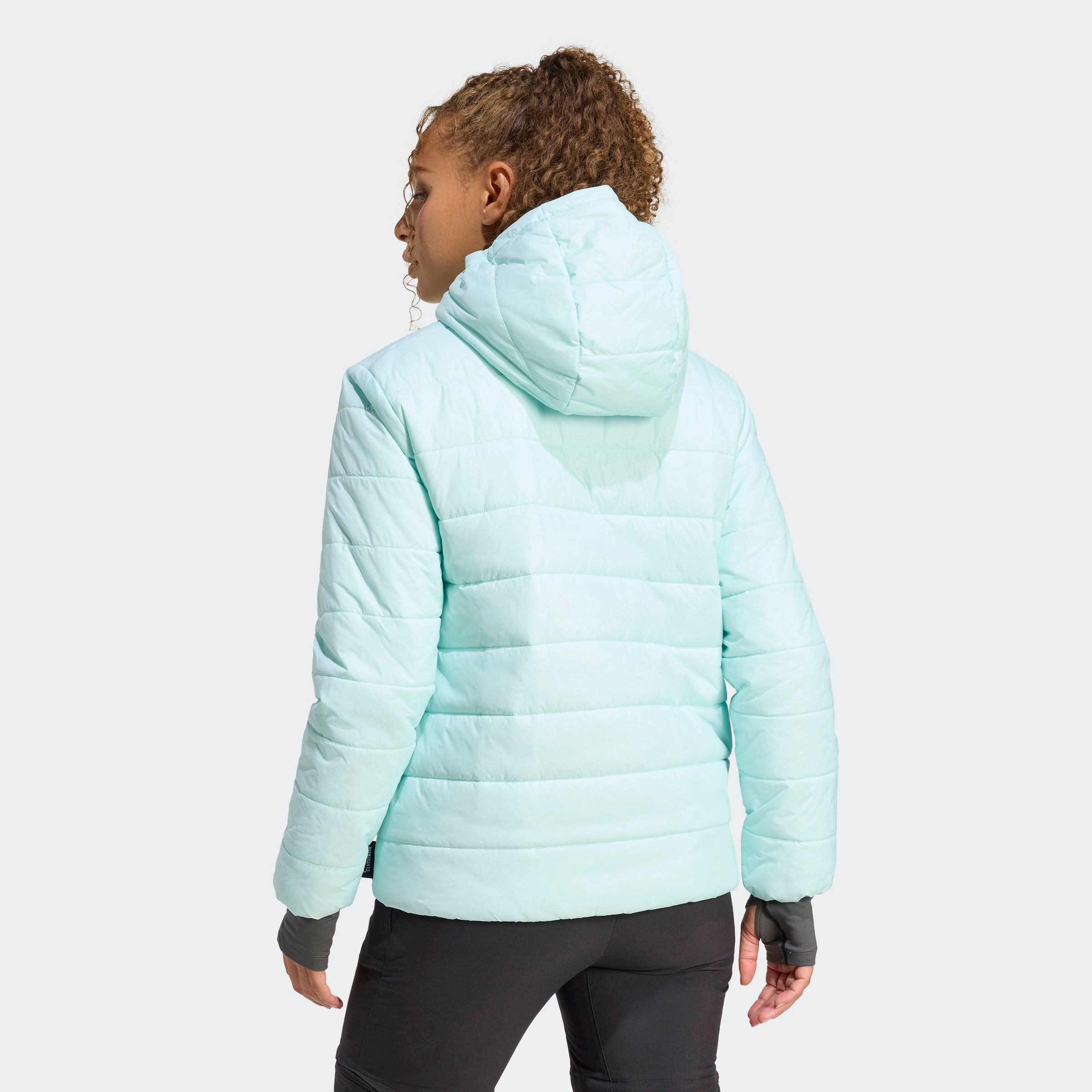adidas TERREX Steppjacke MULTI ESSENTIALS CLIMAWARM ISOLIERTE wärmend durch Climawarm Technologie, mit Kapuze
