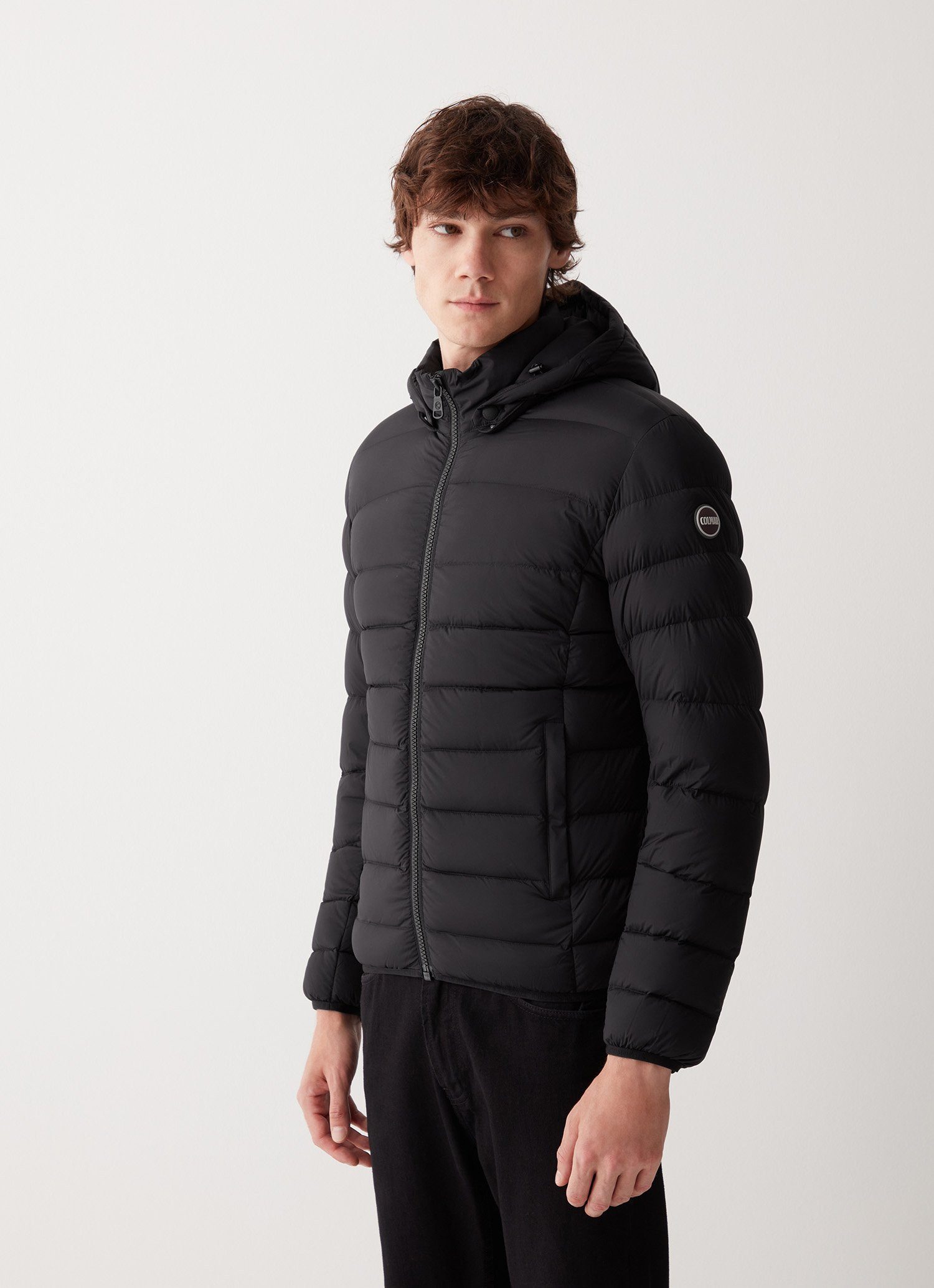 Colmar Winterjacke Daunenjacke mit abnehmbarer Kapuze (sehr warm) schwarz H günstig online kaufen