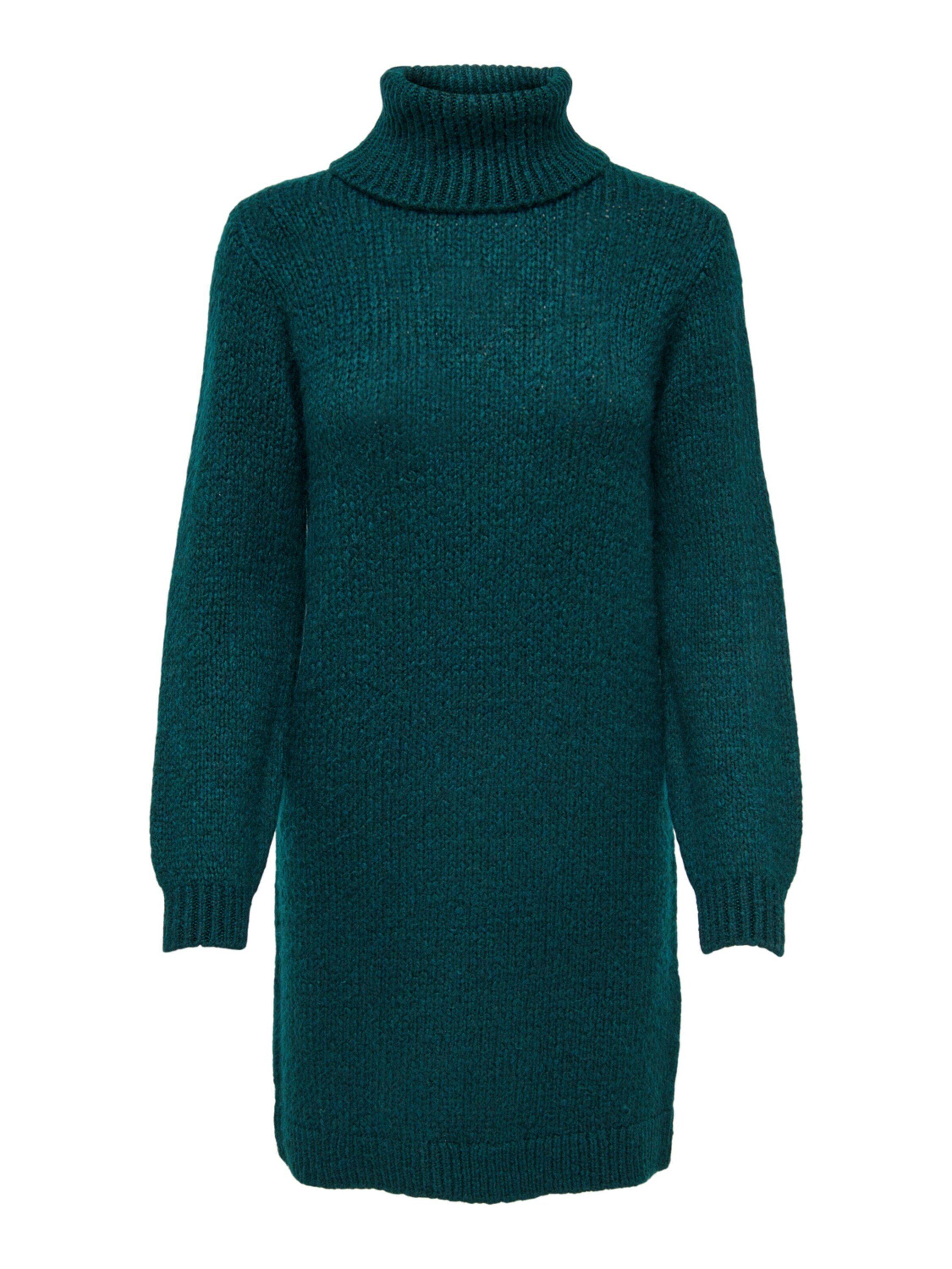 JDY Strickkleid Dinea (1-tlg) Plain/ohne Details Deep Teal