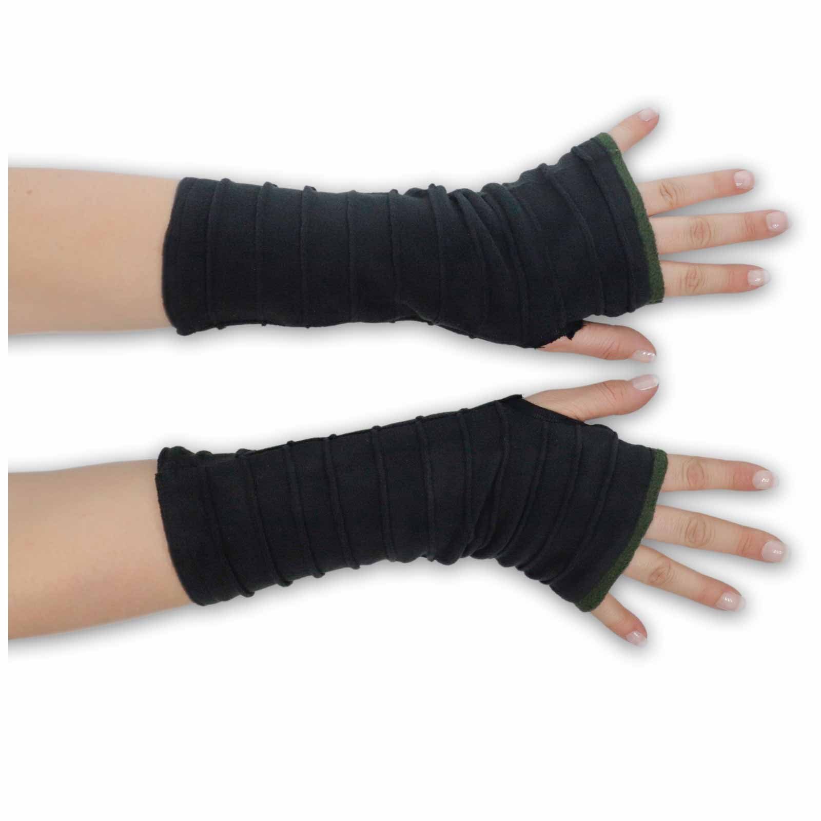 KUNST UND MAGIE Armstulpen Armstulpen Fleece Stulpen Handwärmer Handschuhe günstig online kaufen