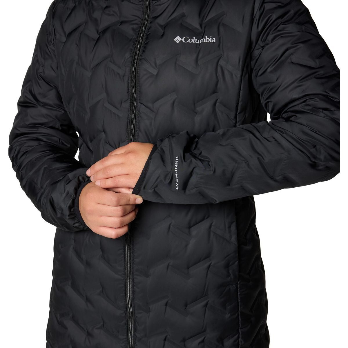 Columbia Outdoorjacke Women's Delta Ridge II Hooded Long Down Puffer Bleiben Sie warm und trocken mit dieser wetterfesten, isolierten