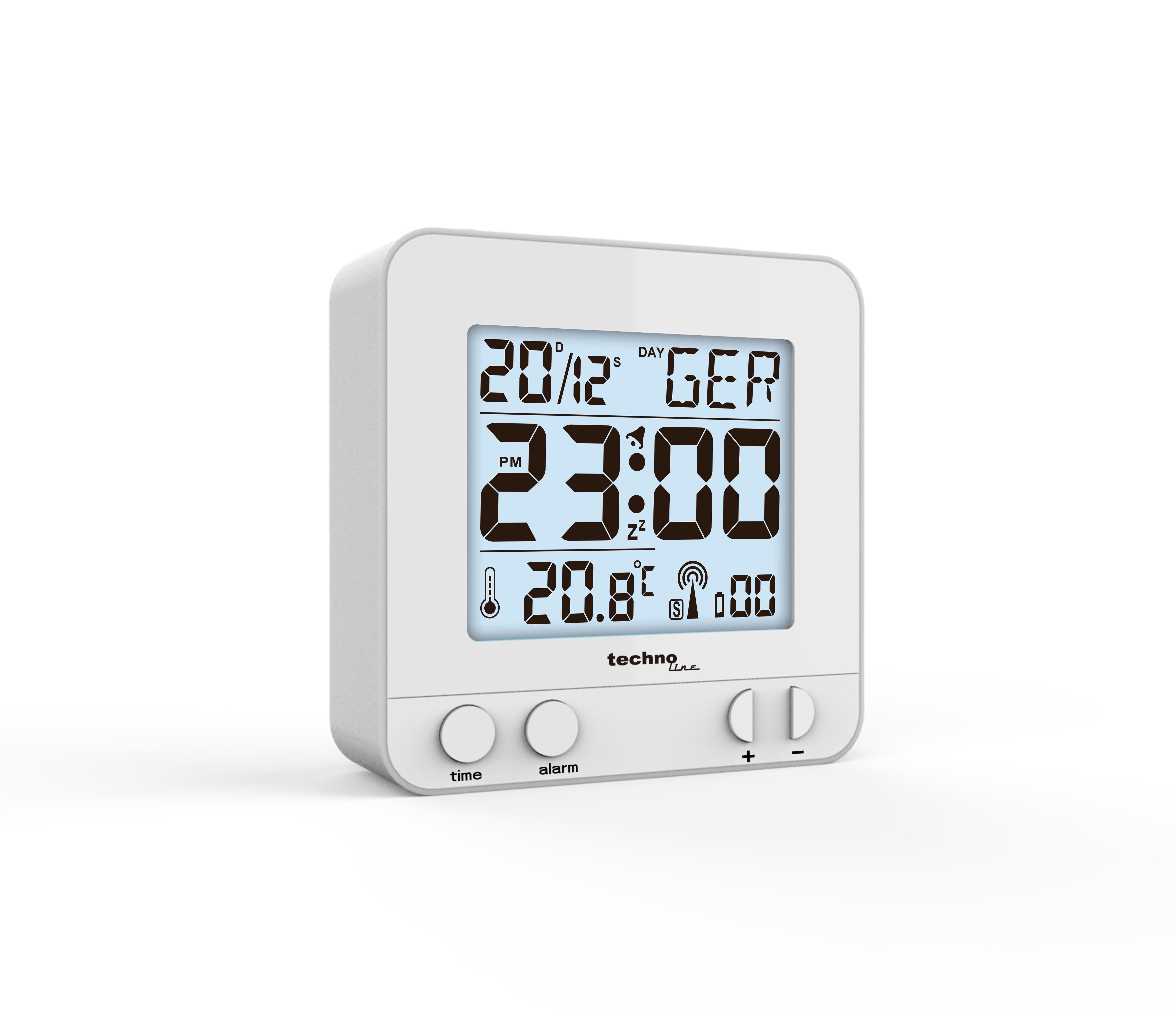 technoline Funkwecker WT 235 mit Temperaturanzeige günstig online kaufen