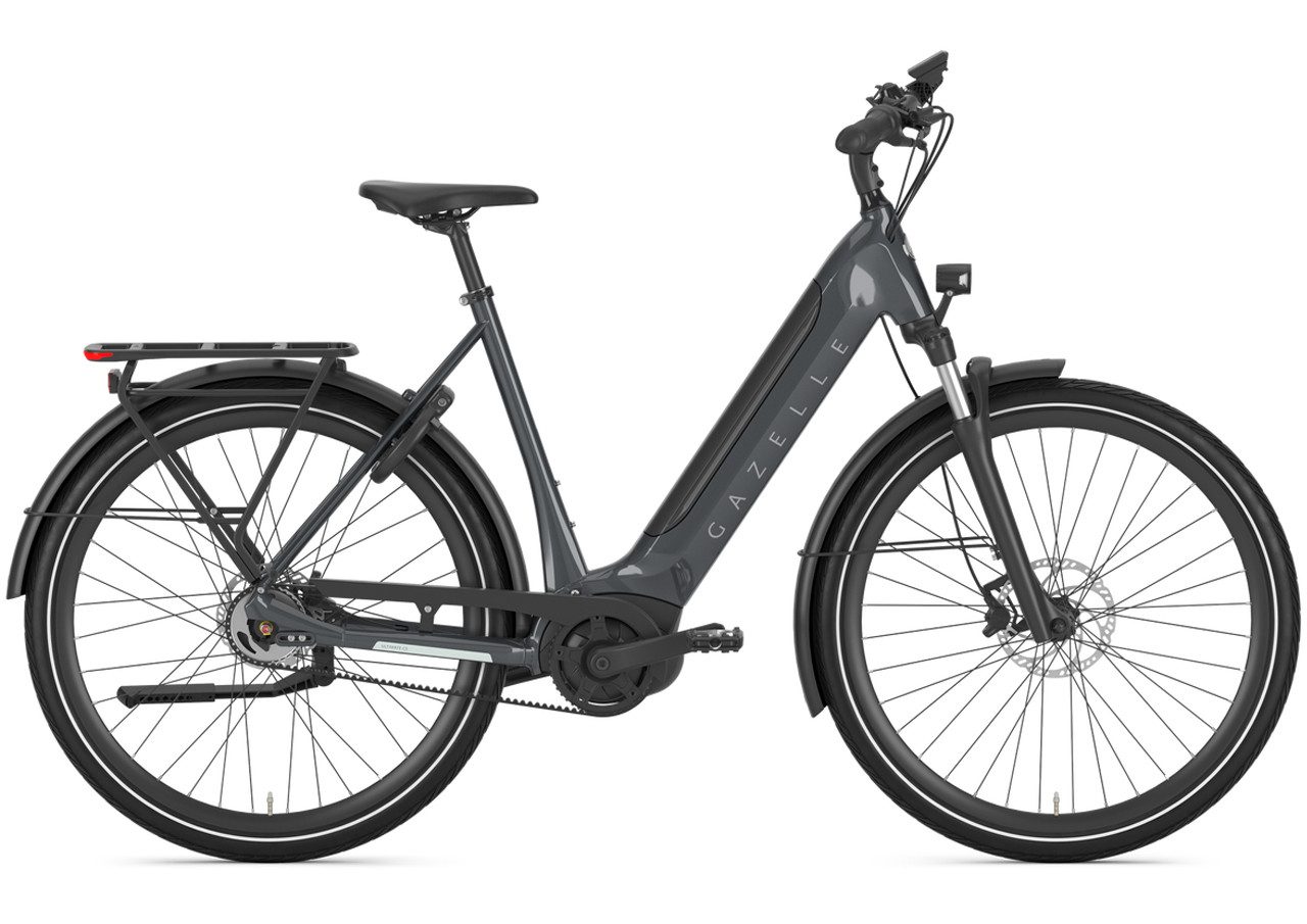 Gazelle E-Bike Gazelle Ultimate C5 HMB 625 Wh Damen grau 2025, 5 Gang Shimano Nexus 5, Nabenschaltung, Bosch Performance Line smart System, 625 Wh