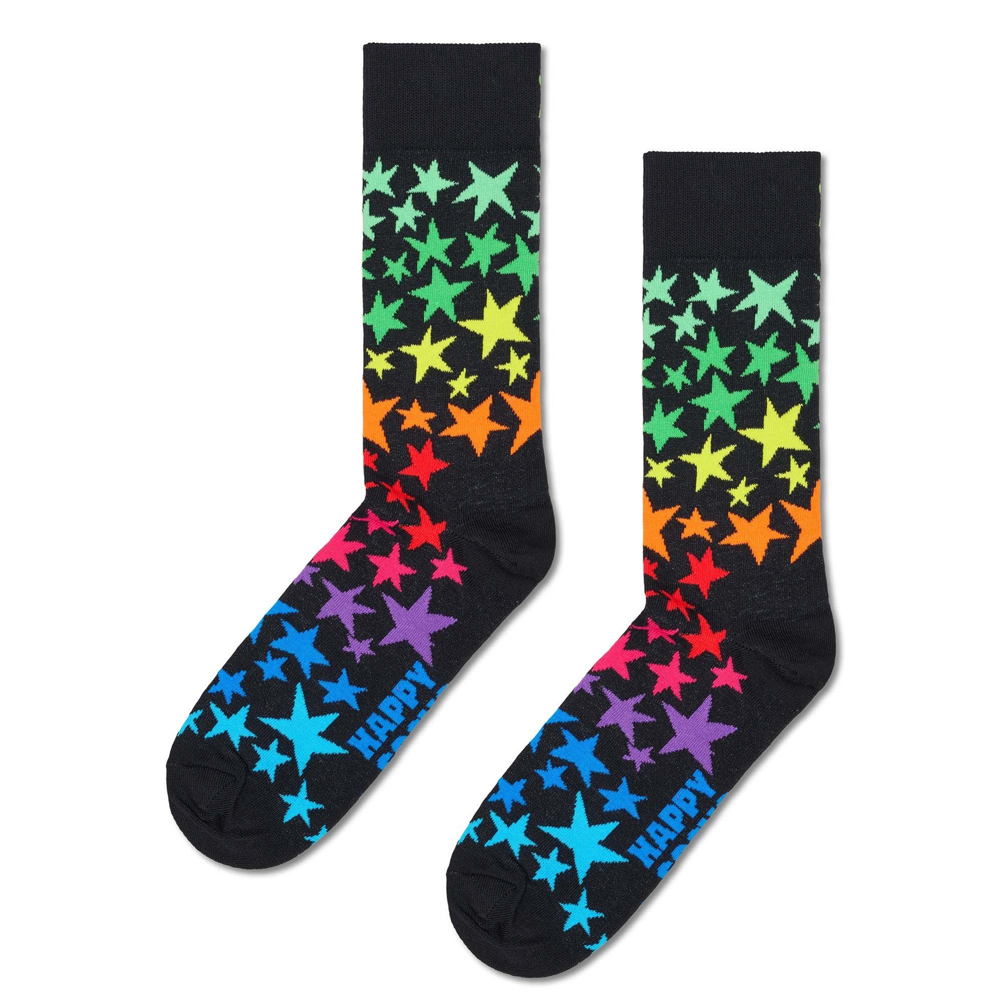 Happy Socks Kurzsocken Unisex Socken 3er Pack Baumwolle (Packung, 3er Pack)