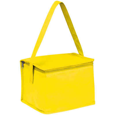 Livepac Office Kühltasche Kühltasche für 6 Dosen à 0,33l / Farbe: gelb