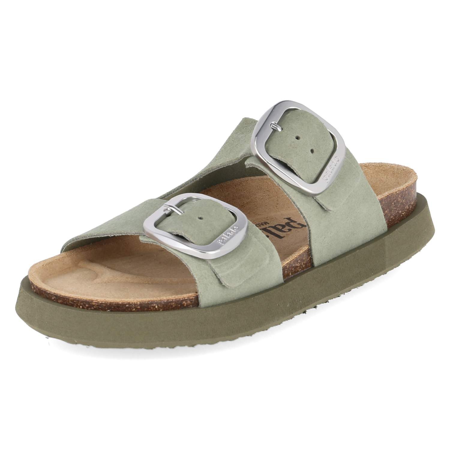 Palado Palado PALA-261-780483-03 Damen Rauleder green Pantolette
