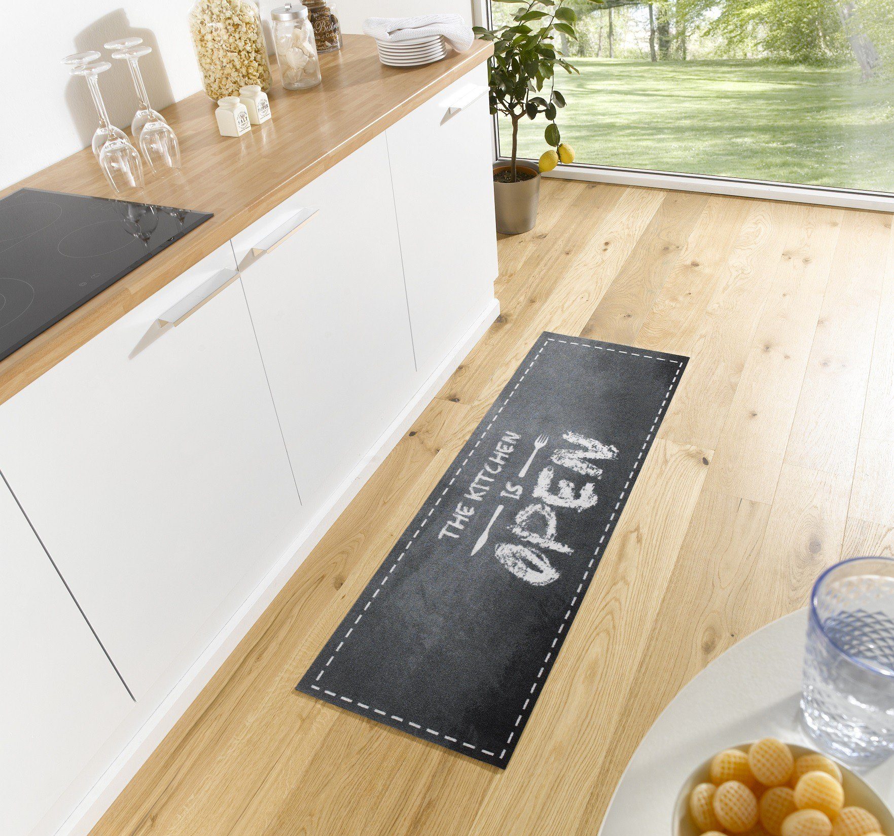 designimpex Küchenläufer Küchenläufer Küchenmatte Läufer KL günstig online kaufen