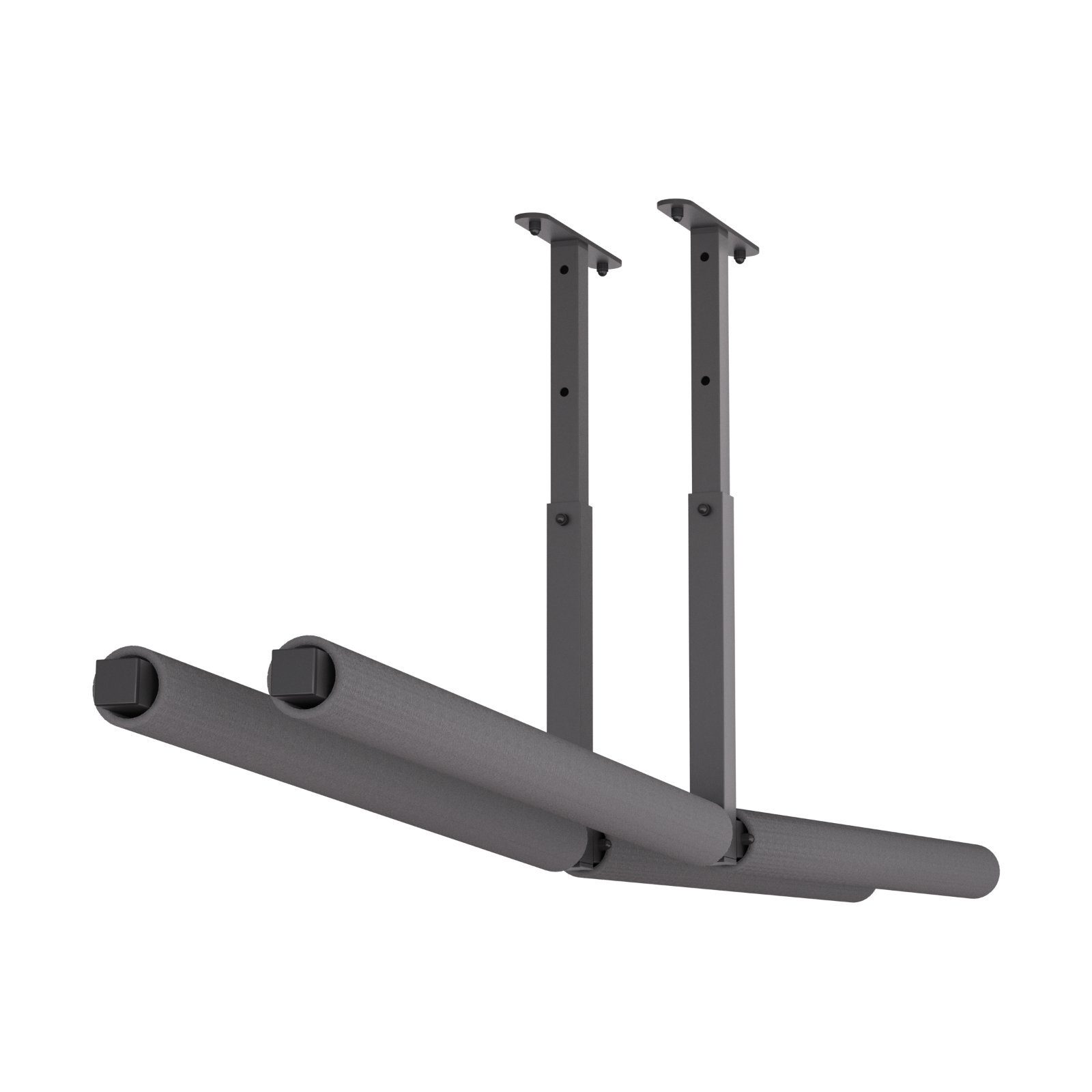 QLS Deckenhaken Hängeregal Doppelt, Deckenhalterung Leiter Kajak Surfbrett günstig online kaufen