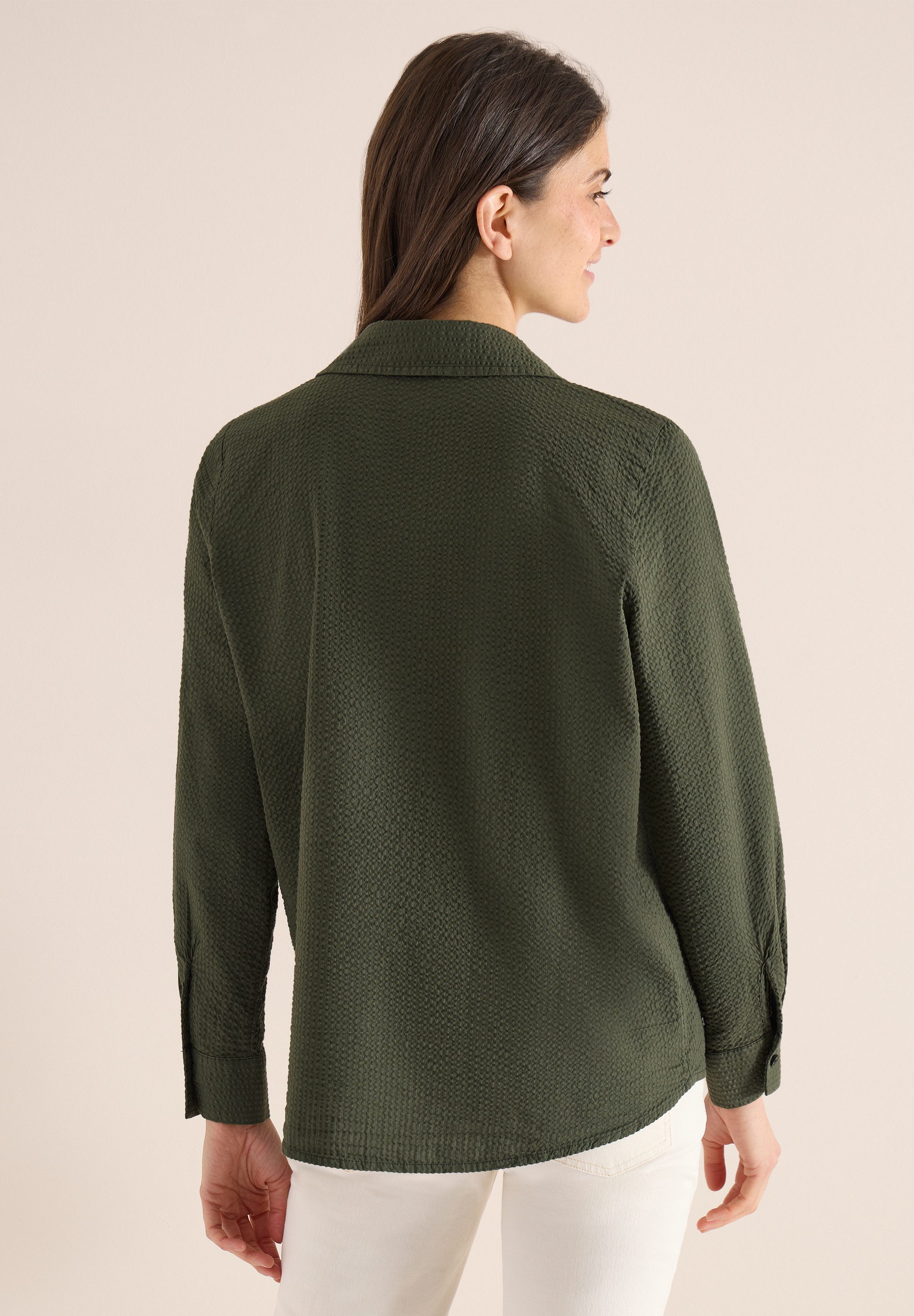 CECIL Hemdbluse in Blusen-Optik