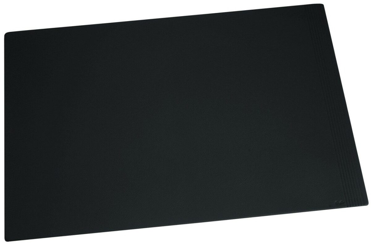 Läufer Tischaufsatz Schreibunterlage La Linea Leder 30x42cm schwarz