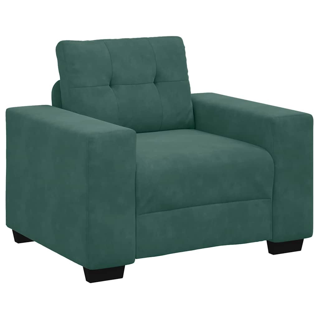 vidaXL Sofa Sessel Dunkelgrün 60 cm günstig online kaufen