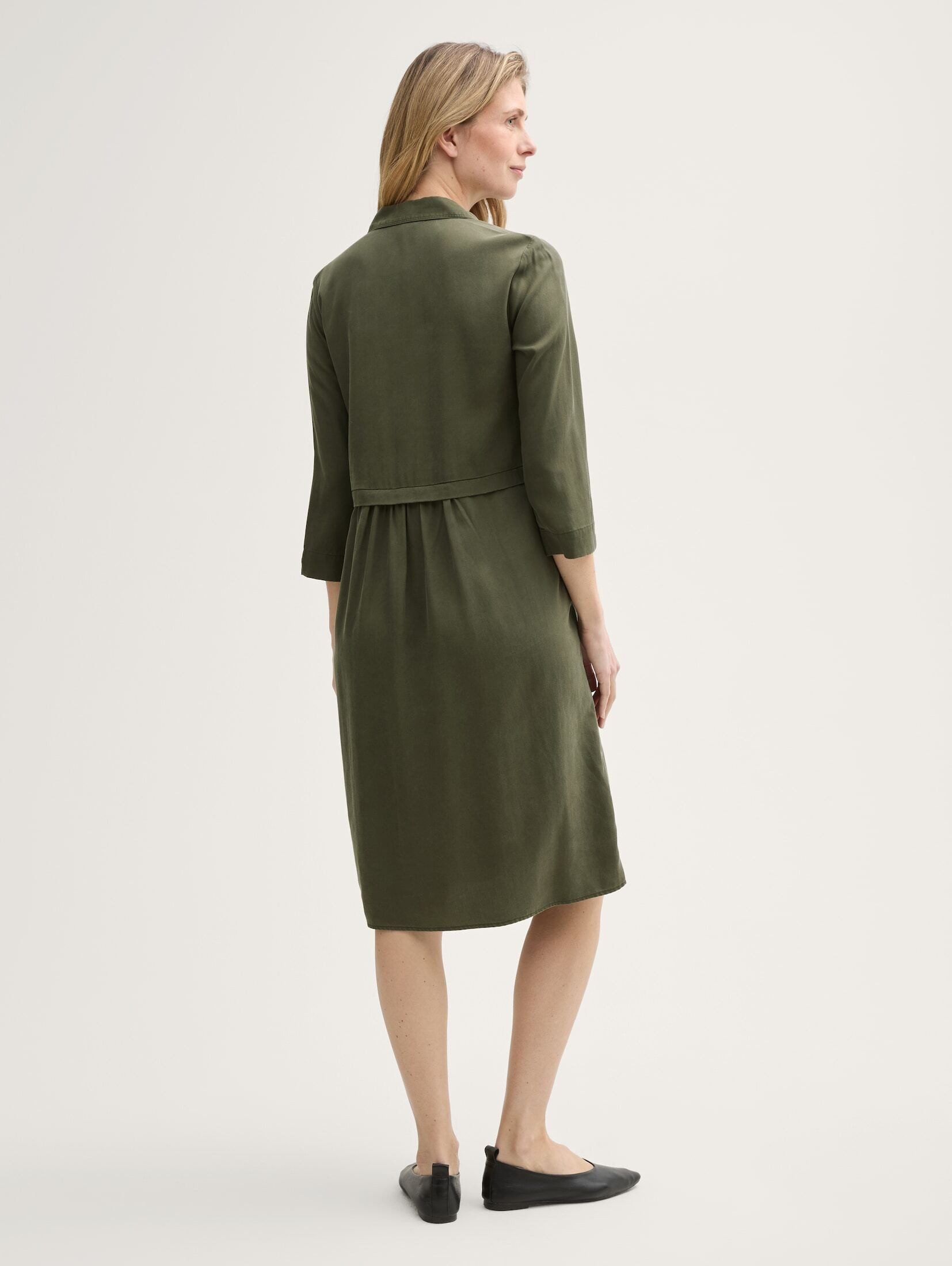 TOM TAILOR Sommerkleid Kleider & Jumpsuits Blusenkleid im Utility-Look