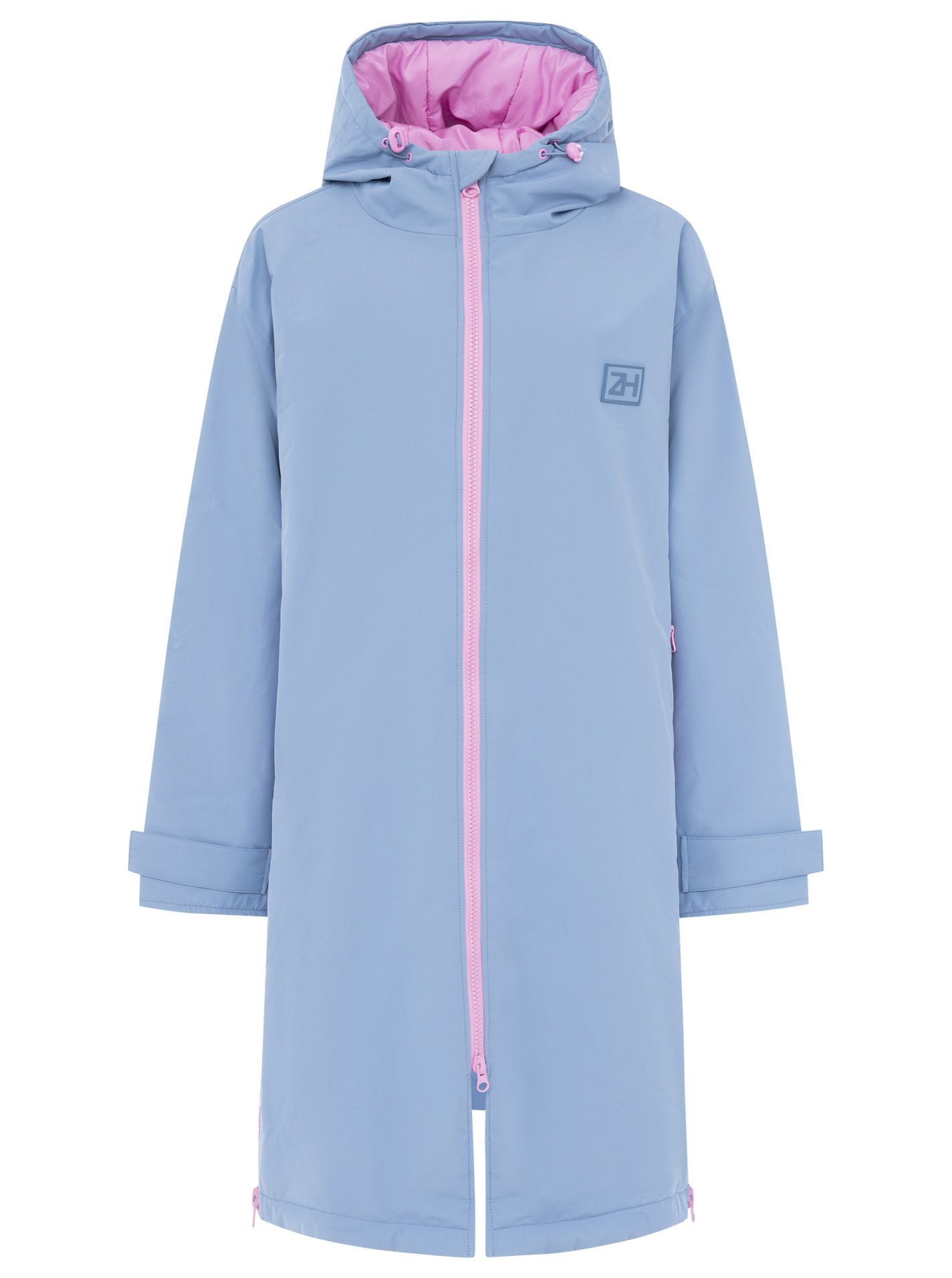 Zwillingsherz Funktionsjacke Oversize Windjacke ZH (leichte Version) Kapuze, Reißverschluss, Seitliche Taschen