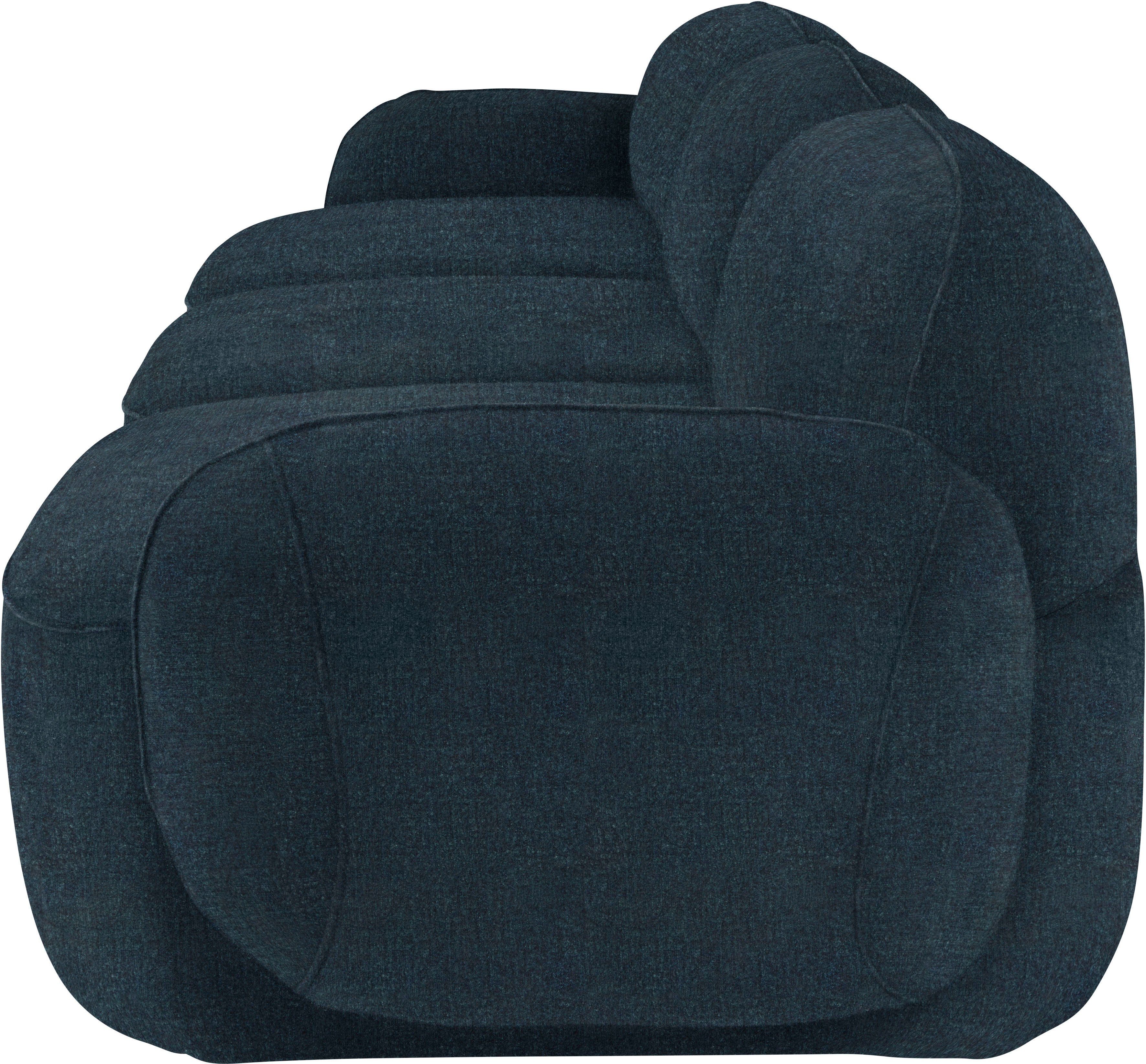 durch 3,5-Sitzer Design komfortabel Memoryschaum, Bubble, im skandinavischen furninova
