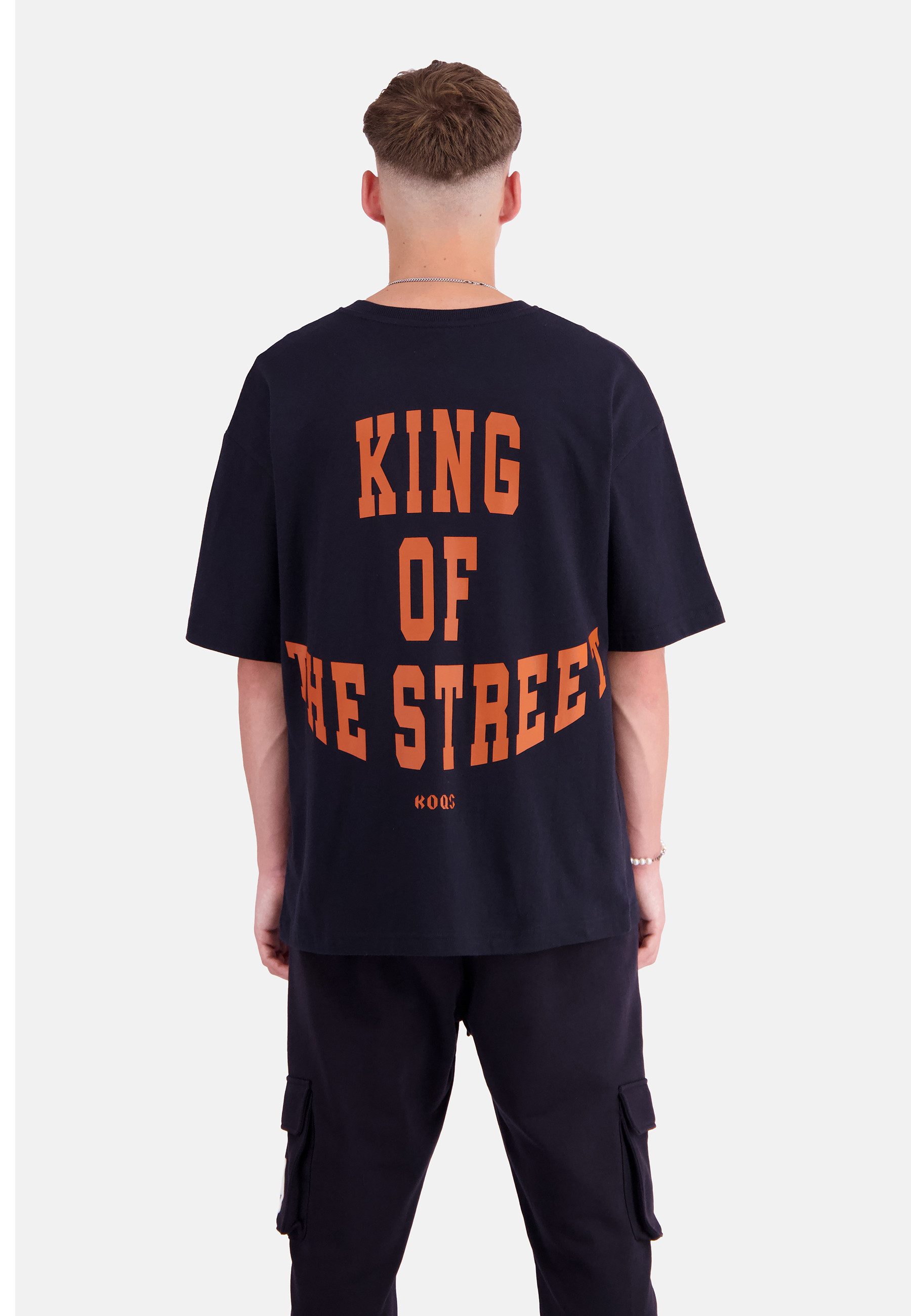 KOQS T-Shirt King of the street Back Print