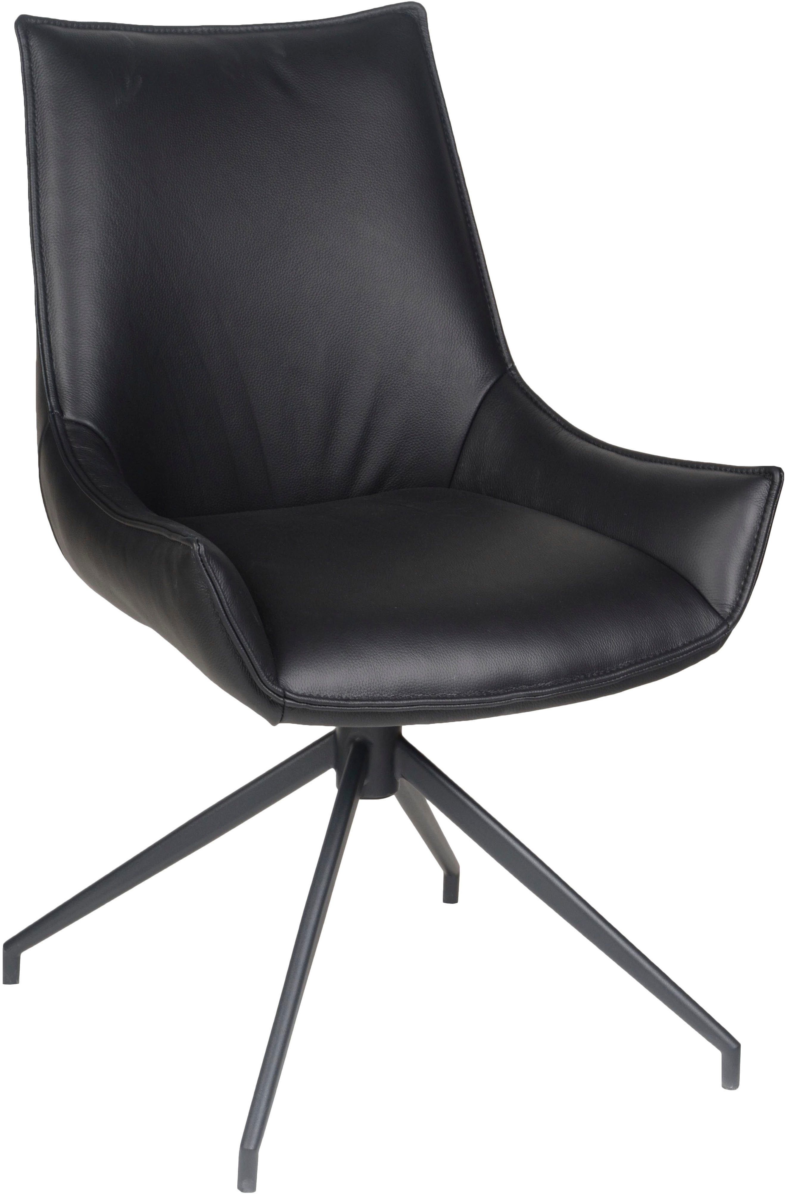 Home affaire Esszimmerstuhl Firenze (Set, 2 St), Drehstuhl Firenze black