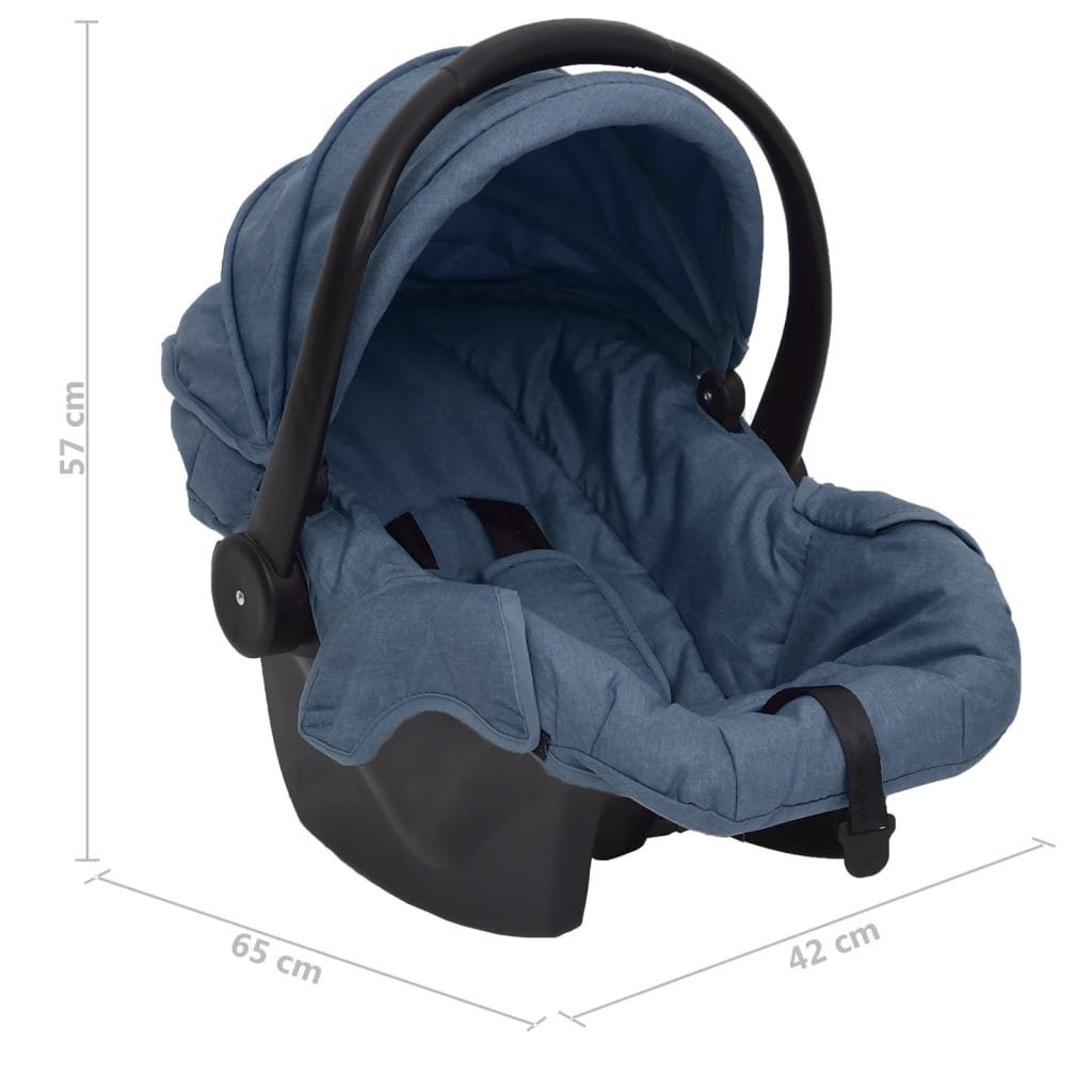 Babyschale 42x65x57 Marineblau Autokindersitz cm vidaXL