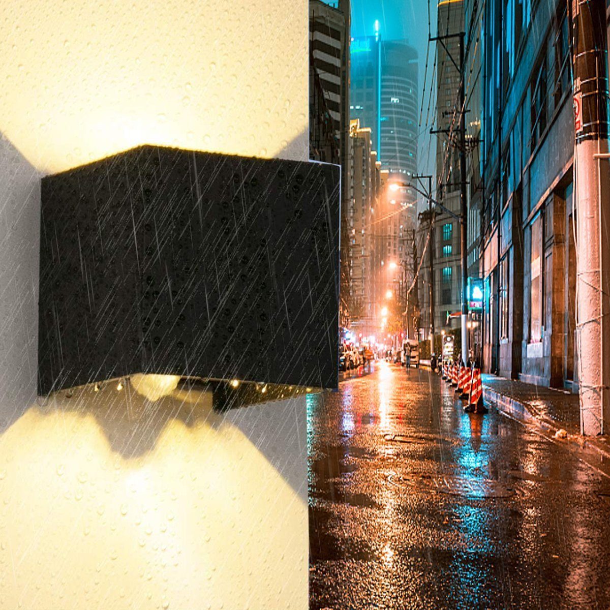LETGOSPT Wandleuchte 7W LED Wandlampe Wandleuchte günstig online kaufen
