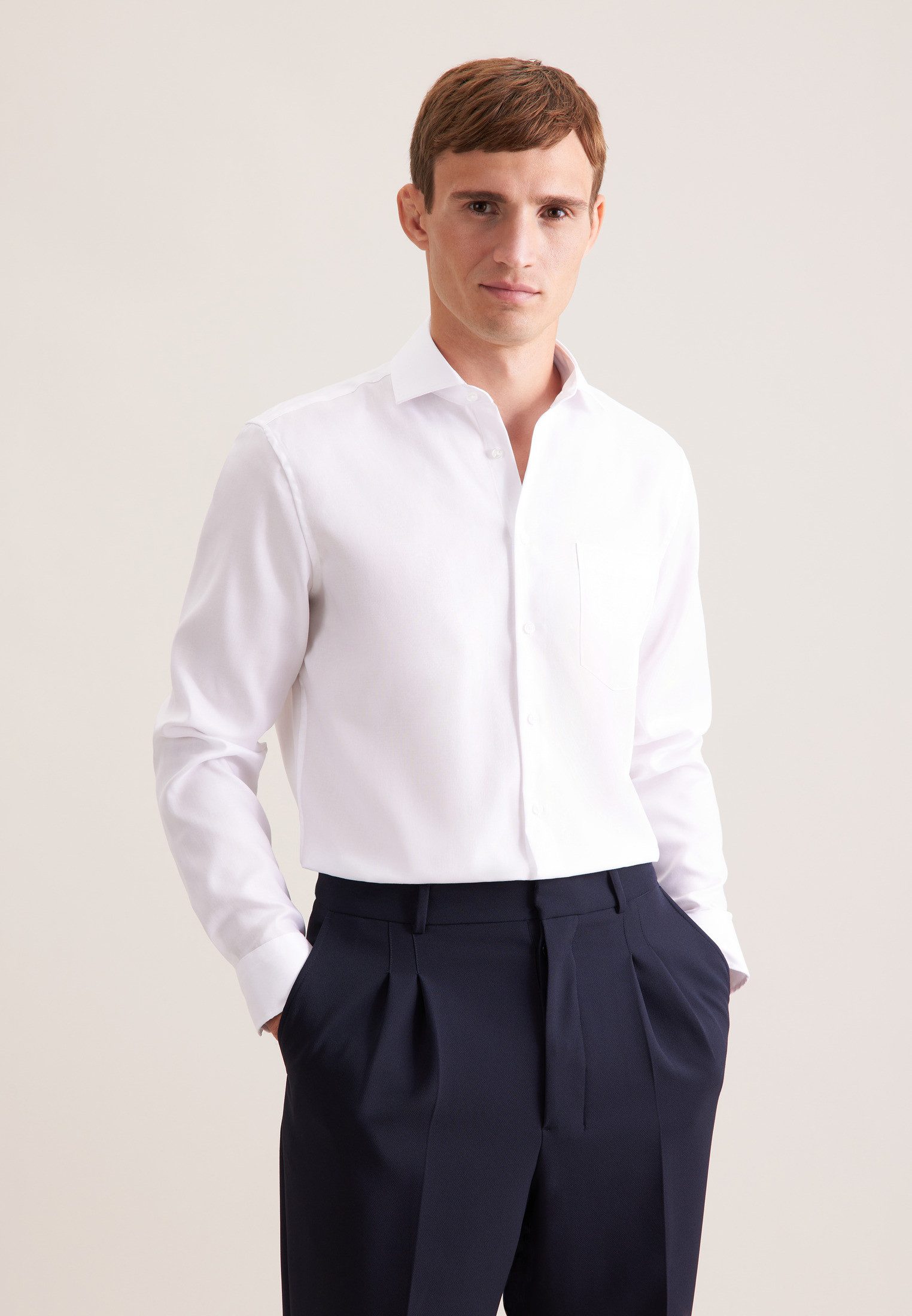 Businesshemd Schwarze Rose
