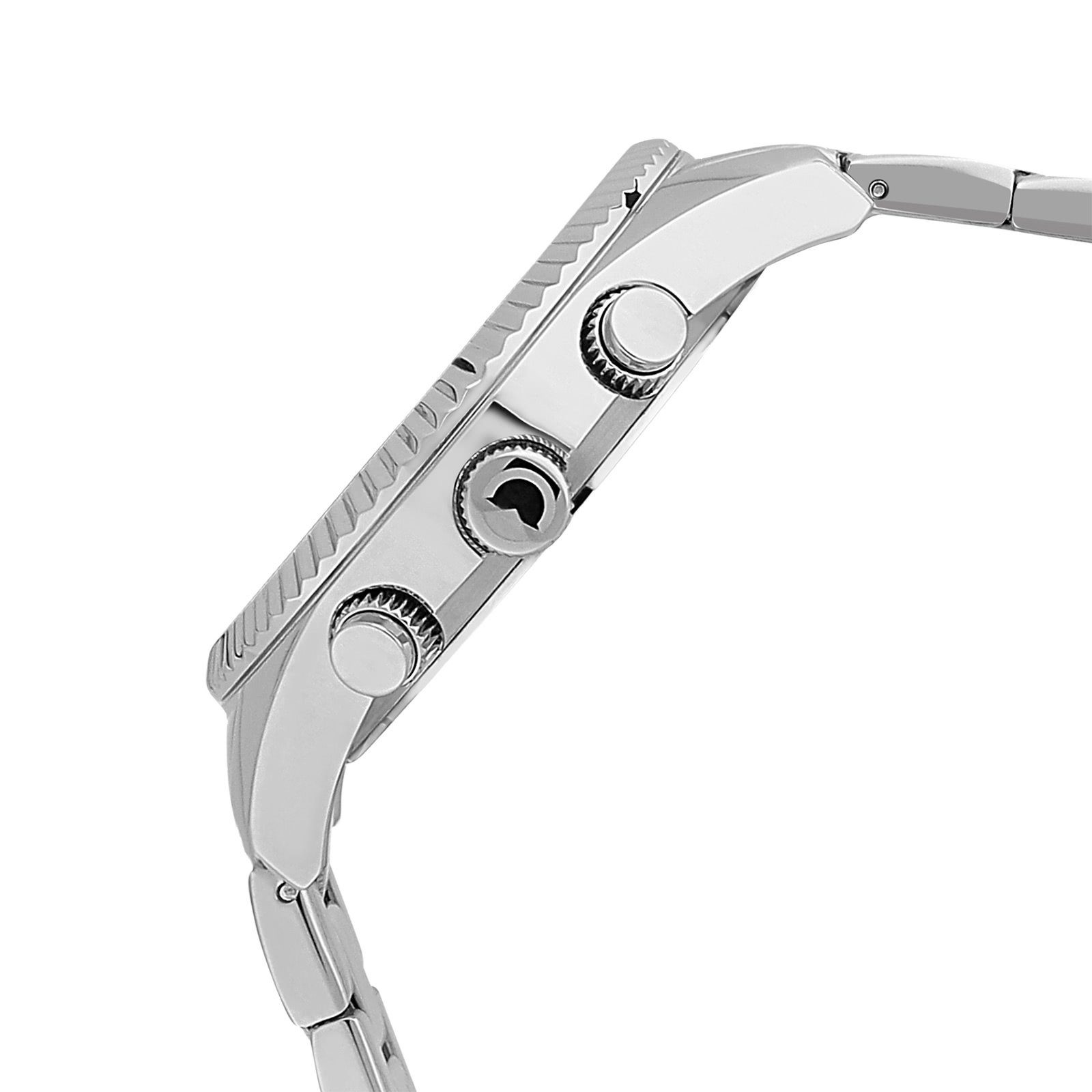 Sector Quarzuhr Sector Herren Armbanduhr Chrono, (Chronograph), Herren Armbanduhr rund, (ca. 43mm), Edelstahlarmband silber, Fashion