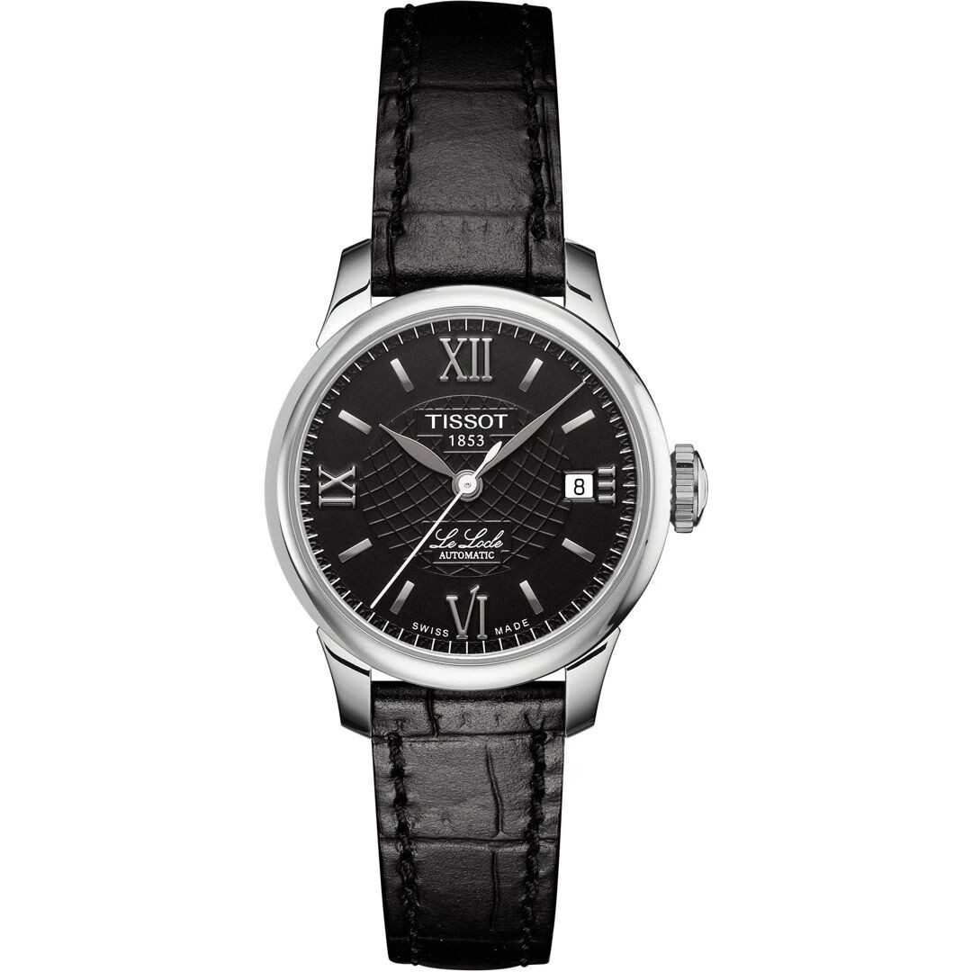Tissot Automatikuhr Tissot Le Locle Automatic Damenuhr T41112357, Elegantes Design mit römischen Ziffern