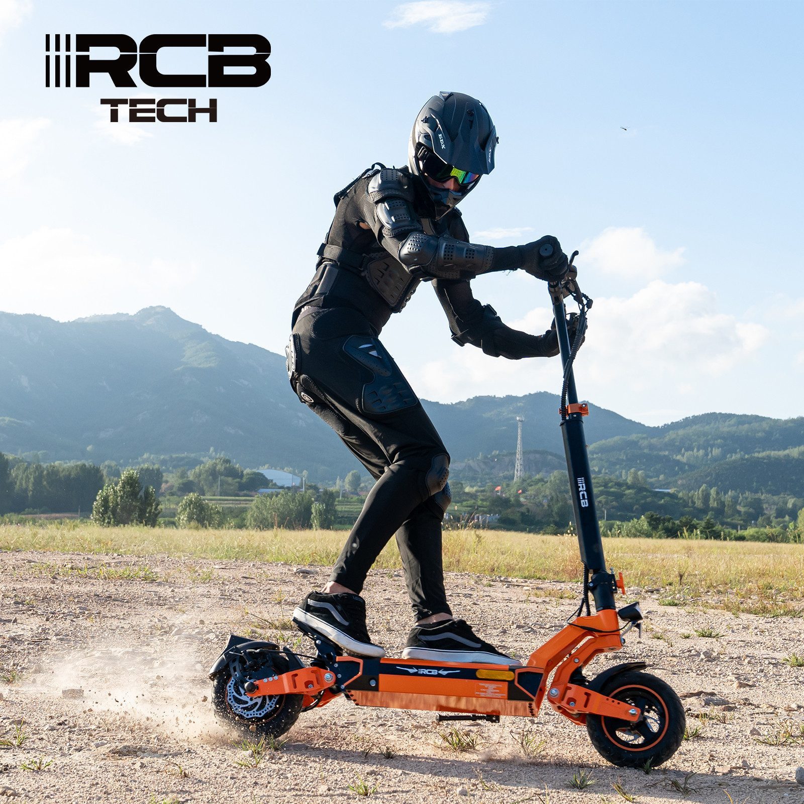 RCB E-Scooter D7/D7PRO ABE,90-120KM Reichweite,10"mit Straßenzulassung Elektroroller, 500 W, 20,00 km/h, Spitzenleistung: 1000 W, mit APP