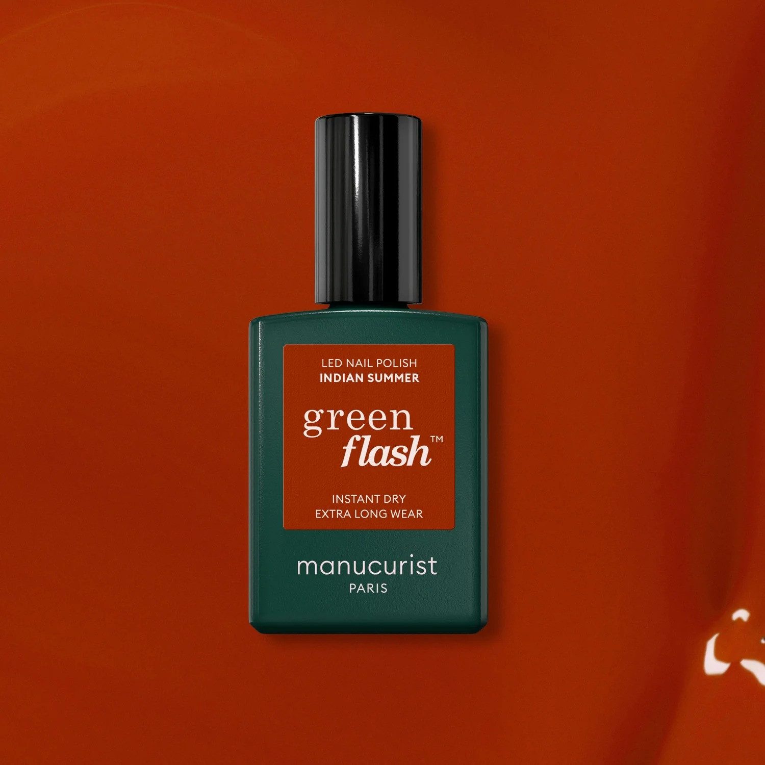 manucurist UV-Nagellack Green Flash LED-Gel-Nagellack Indian Summer