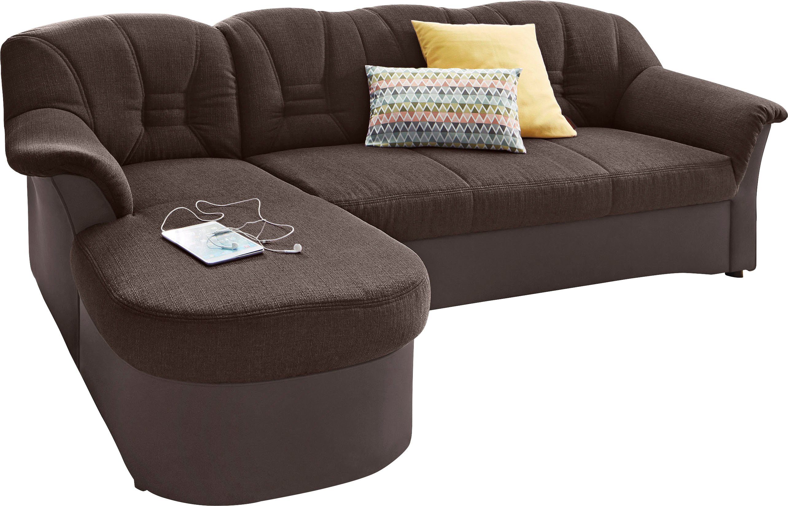 DOMO collection Ecksofa Elva, zeitlose Formensprache, günstig online kaufen