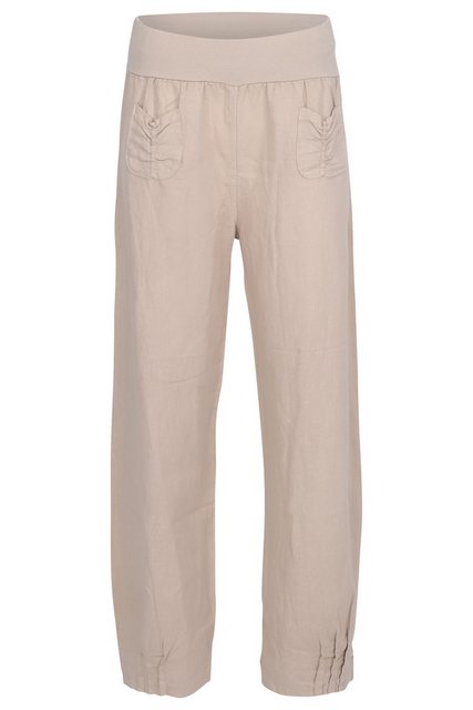 malito more than fashion Leinenhose 2025 lockere weiche Sommerhose günstig online kaufen