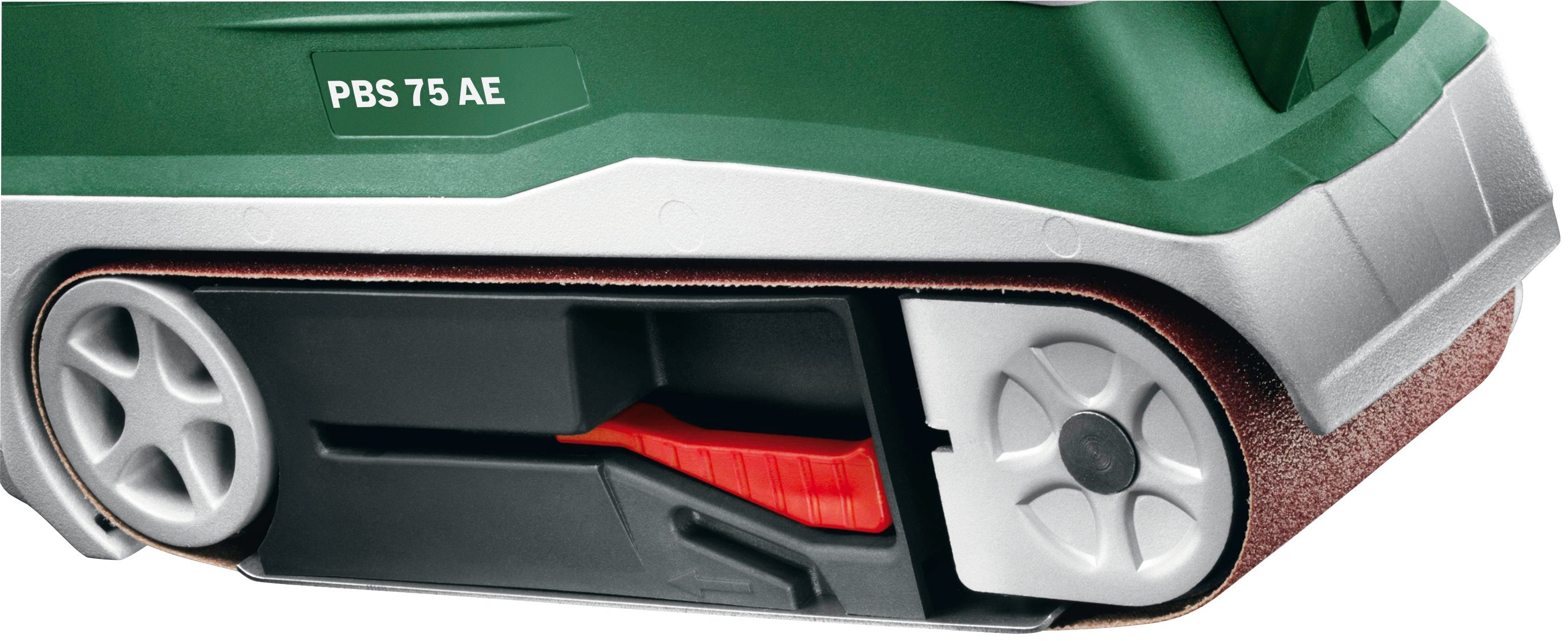 Bosch Home & Garden Bandschleifer PBS 75 AE Set, 350 m/min