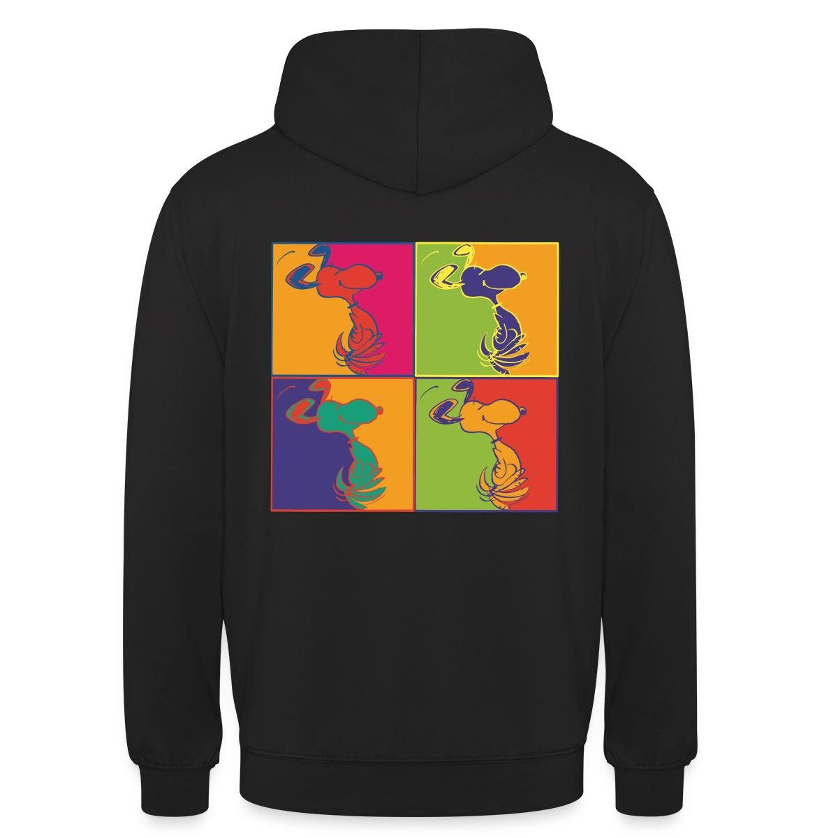 Spreadshirt Hoodie Peanuts Snoopy Pop Art Design Unisex Hoodie (1-tlg)