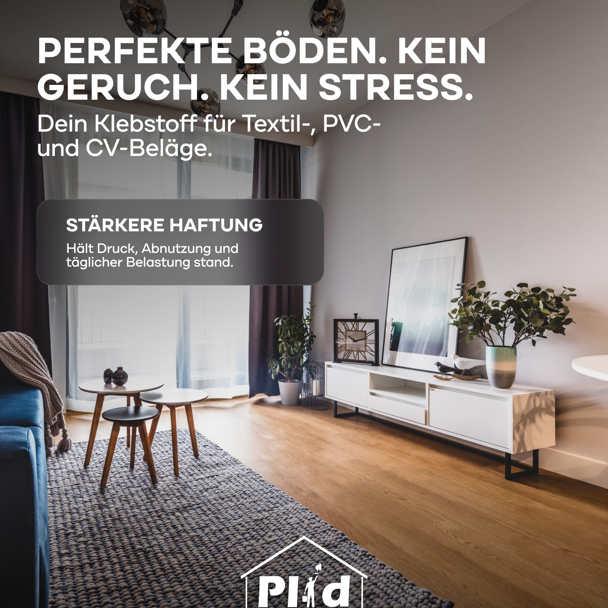 plid Parkettkleber Bodenkleber Universalkleber für PVC Teppich Vinyl CV Kor günstig online kaufen