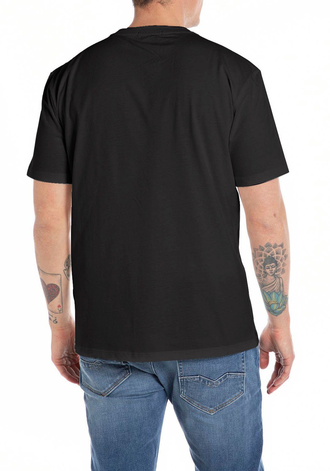 Replay Rundhalsshirt günstig online kaufen