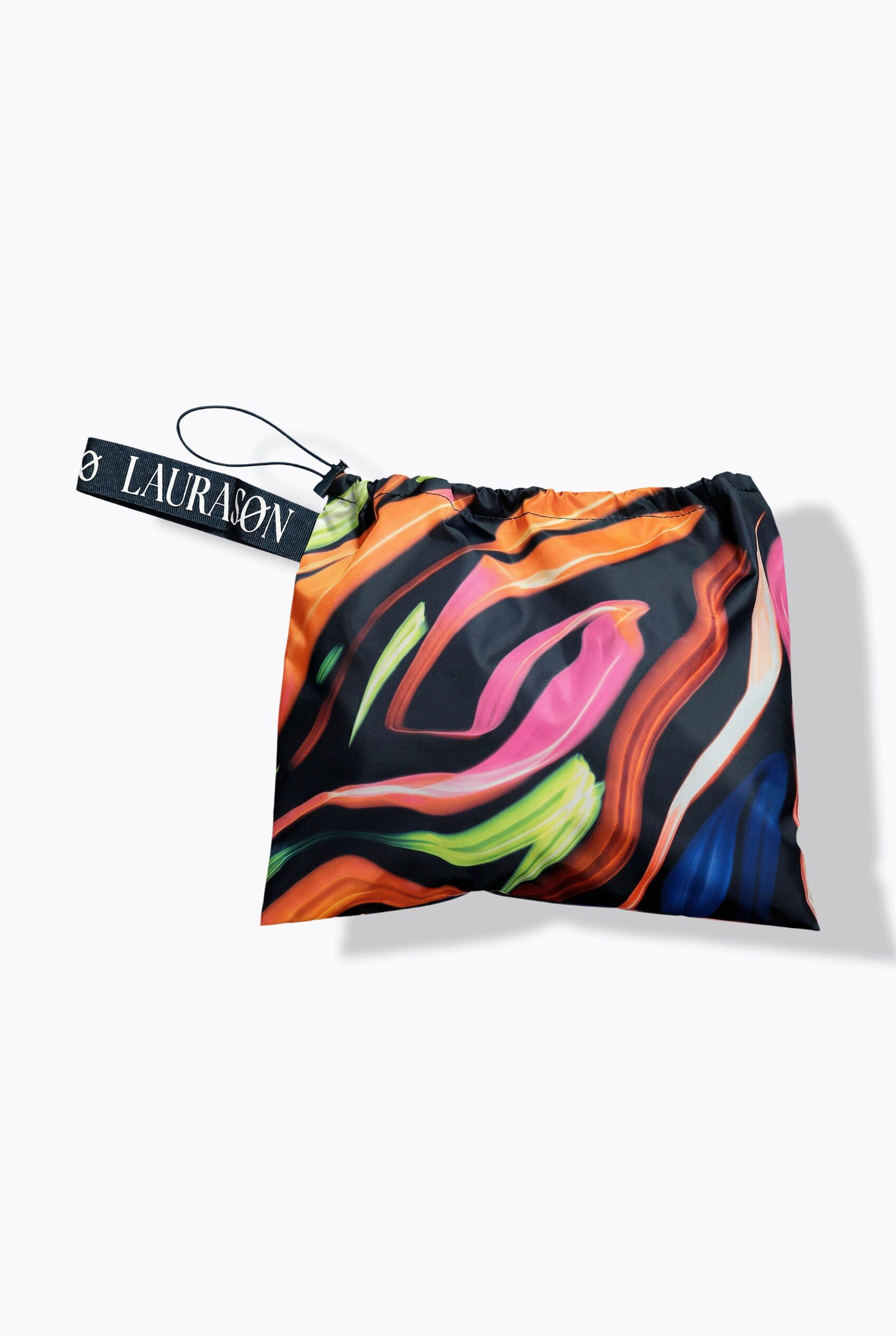 Laurasøn Funktionsjacke Funktions-Regencape Unisex Print Kapuze