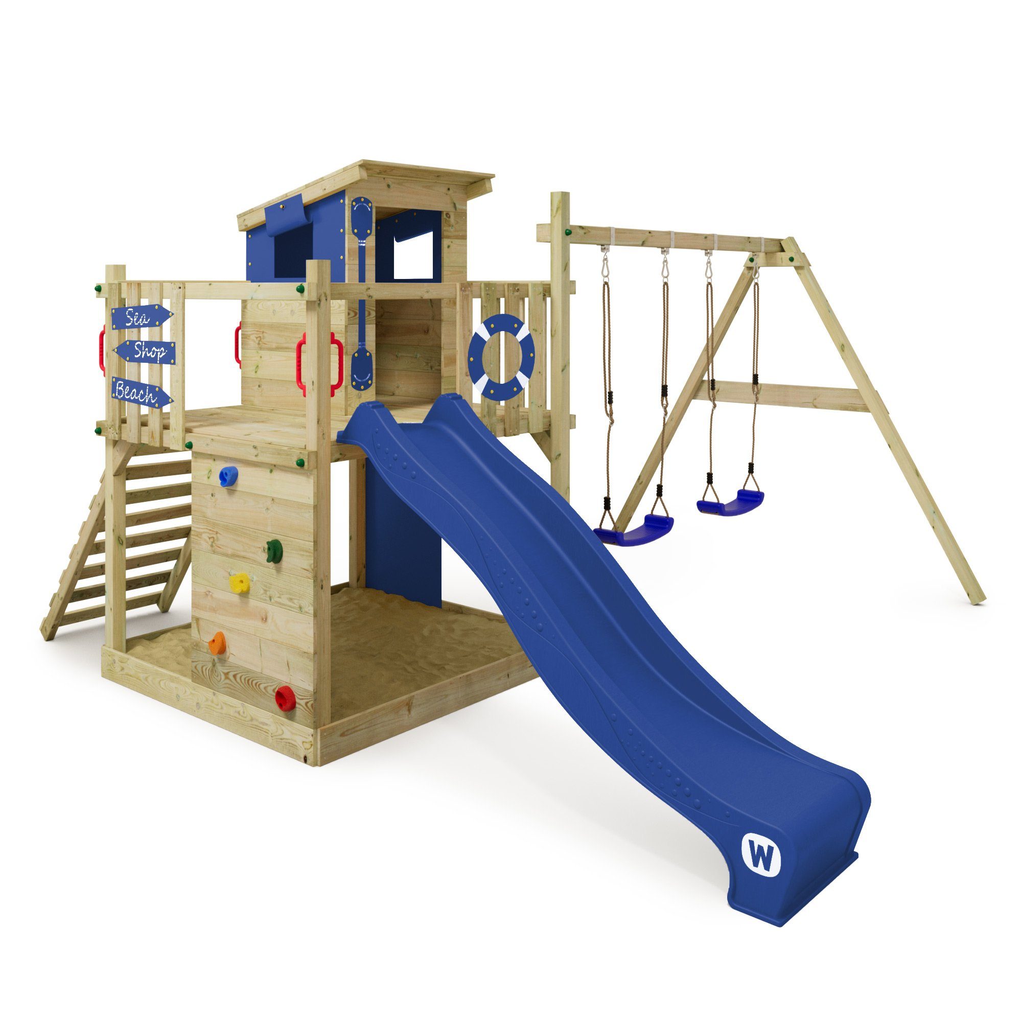 Wickey Spielturm Smart Camp – Kletterturm günstig online kaufen