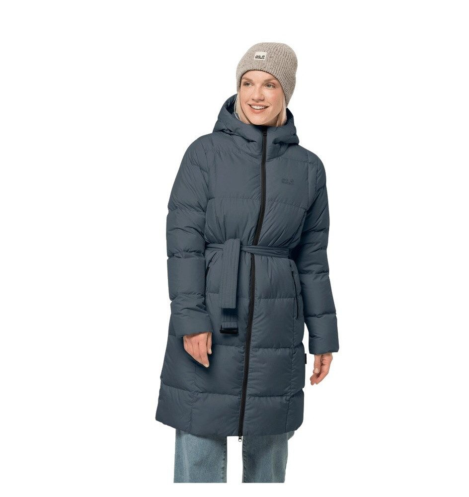 Daunenmantel Frozen Lake Coat (winddicht, wasserabweisend) dunkelblau Damen