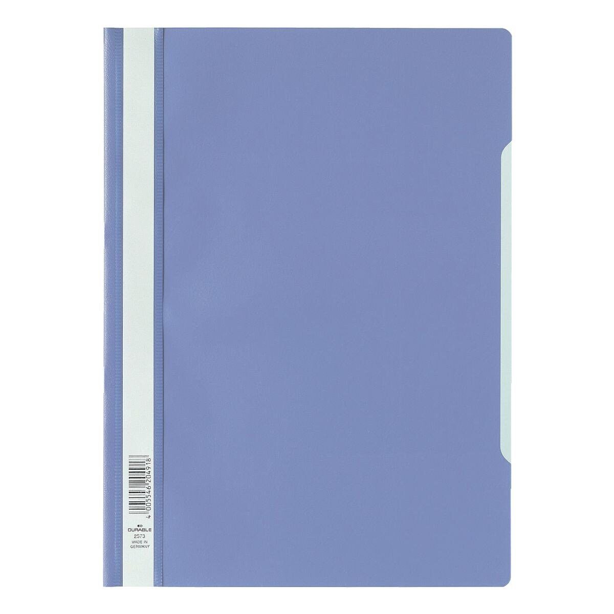 DURABLE Hefter 2573, Format DIN A4, mit farbigem Rückendeckel