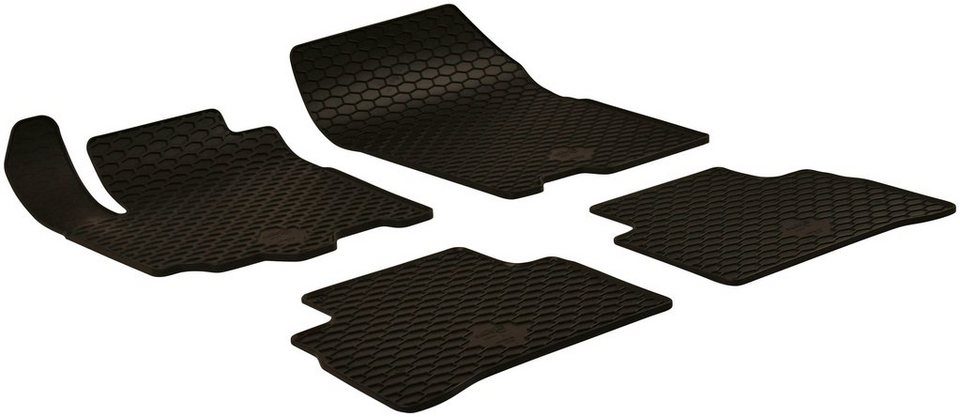 WALSER Passform-Fußmatten (4 St), für Suzuki Vitara Geländewagen, für  Suzuki Vitara 02/2015-Heute