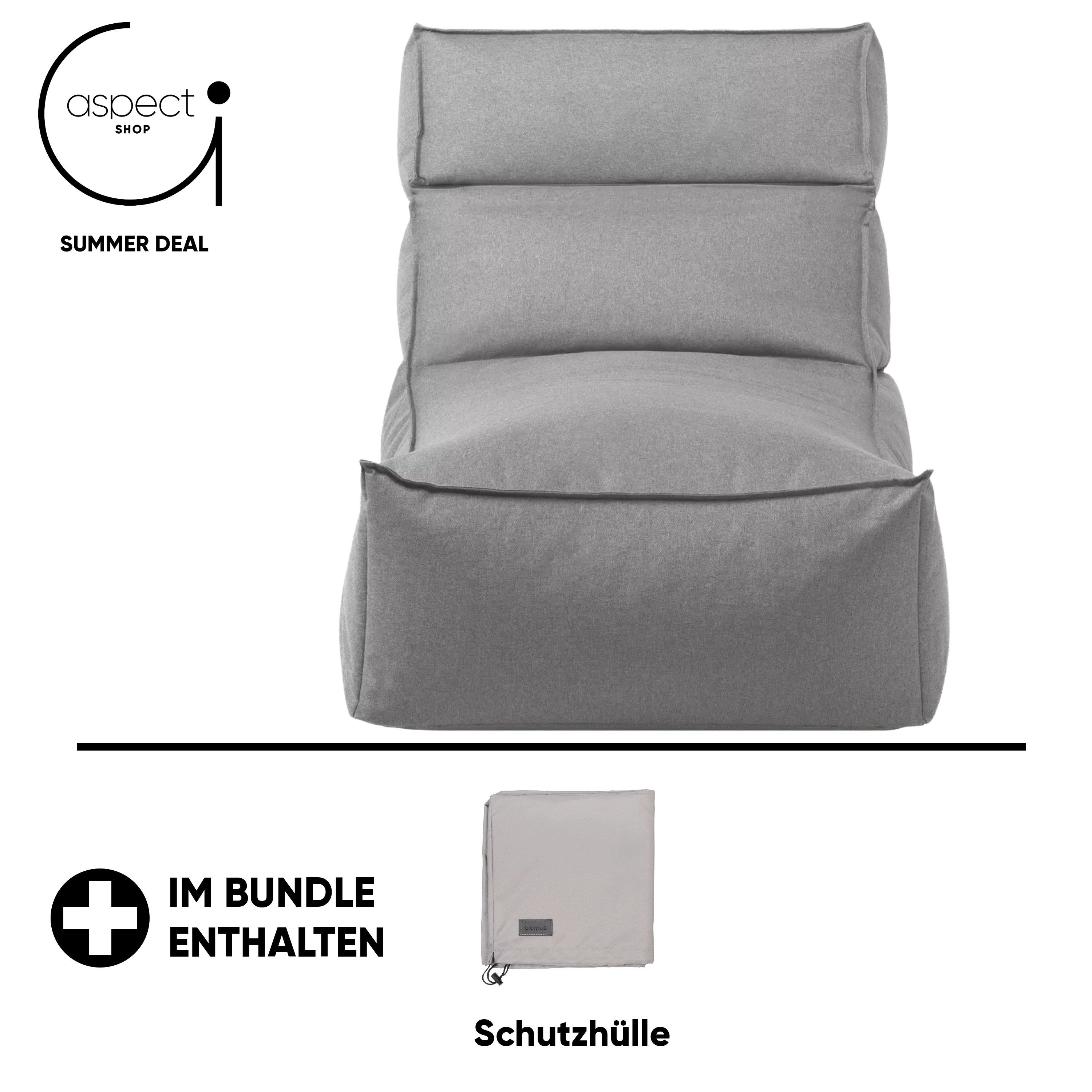 blomus Loungesofa Blomus Outdoor-Lounger STAY inkl. GRATIS Schutzhülle