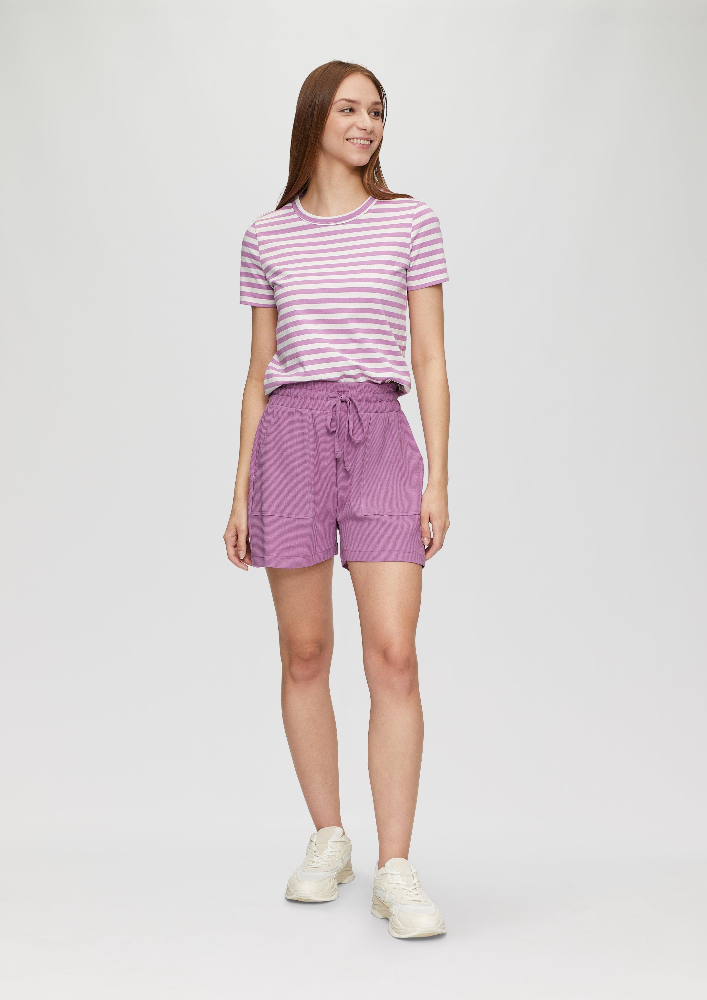 QS Shorts Kurze Hose aus Waffel-Piqué günstig online kaufen