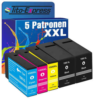 Tito-Express PlatinumSerie »ersetzt Canon PGI-1500 PGI-1500XL PGI1500 PGI 1500 XL (9218B005)« Tintenpatrone
